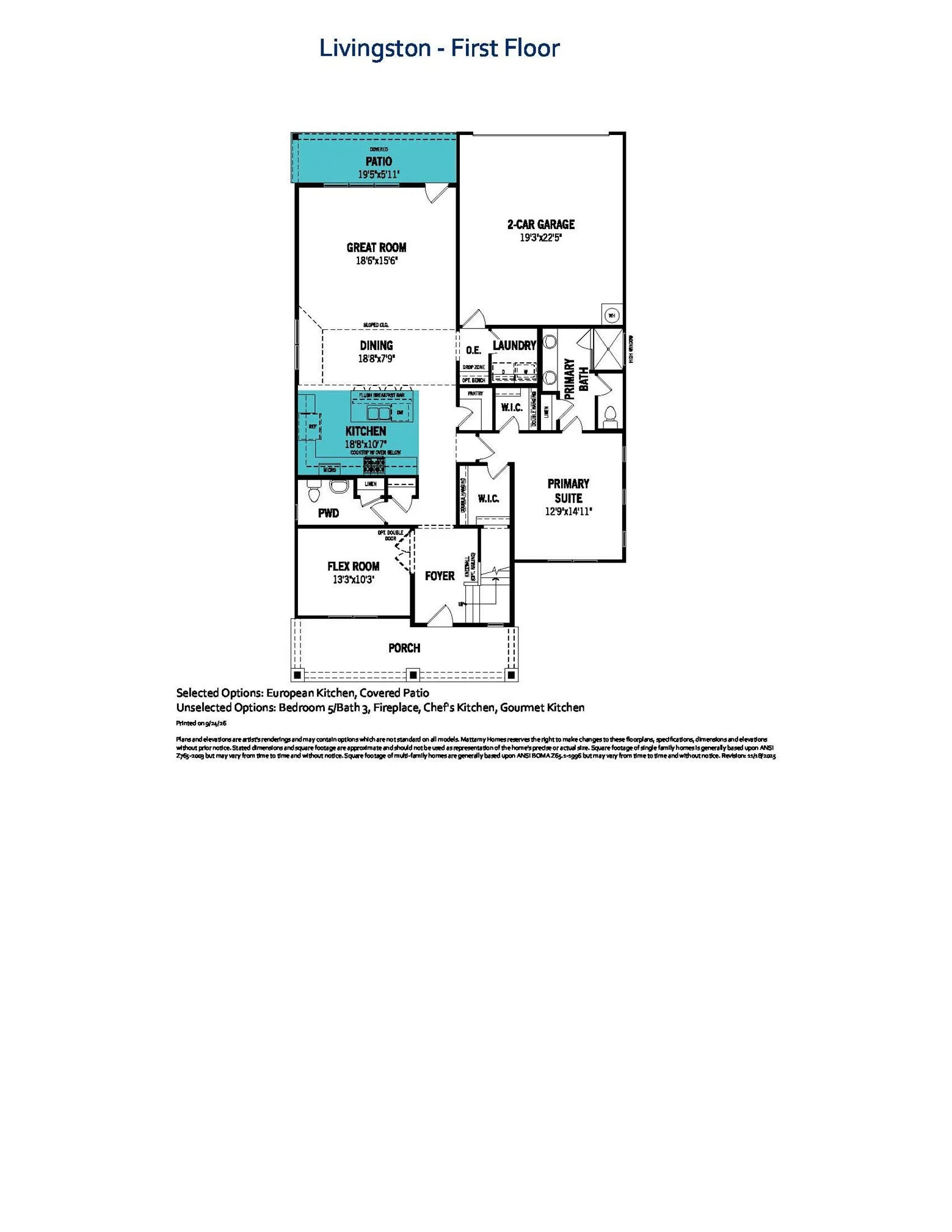 Livingston - First Floor