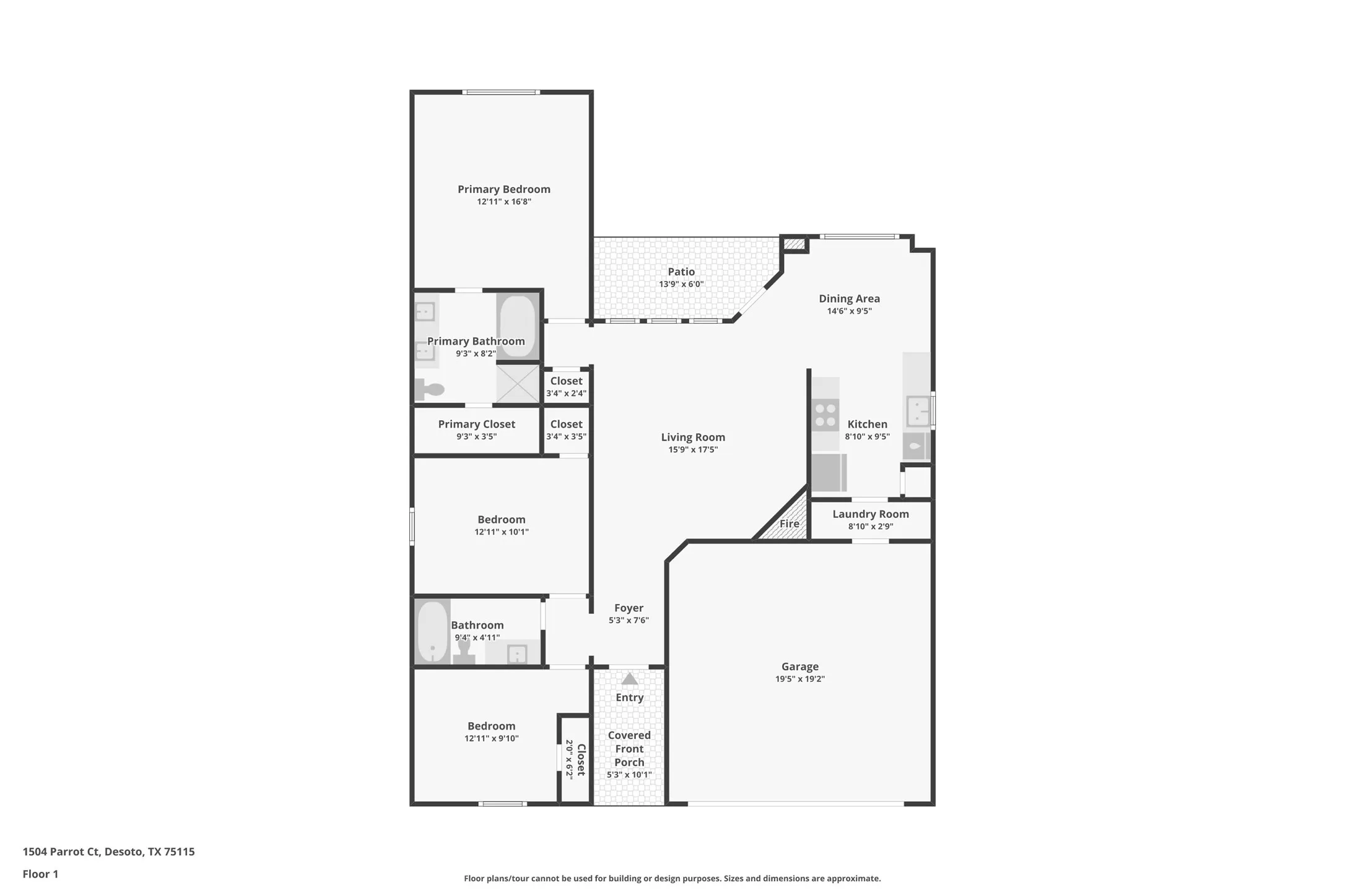 Single Family Residence For Sale in Dallas County , 1504 Parrot Court, De Soto, Texas 75115, 3 Bedroom, 2 Bathroom, 2 Garage spaces, 1,345 Sqft, built in 1999, mls#21389556, Real Estate Agent in De Soto, Homes For Sale in Dallas county, Homes For Sale in De Soto, Realtor in De Soto Texas, Real Estate Brokerage Independent Realty Texas, Luminita Cordes Realtor