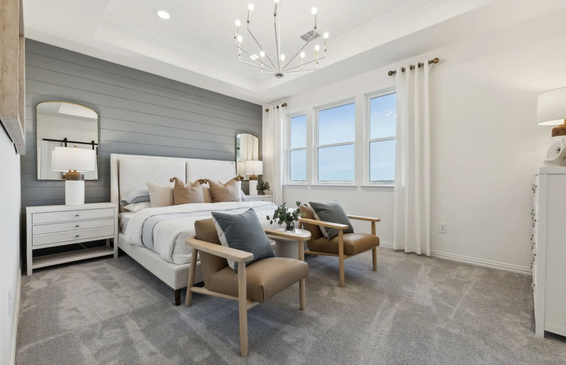 *Model Representation - Spacious owner's suite with private bath