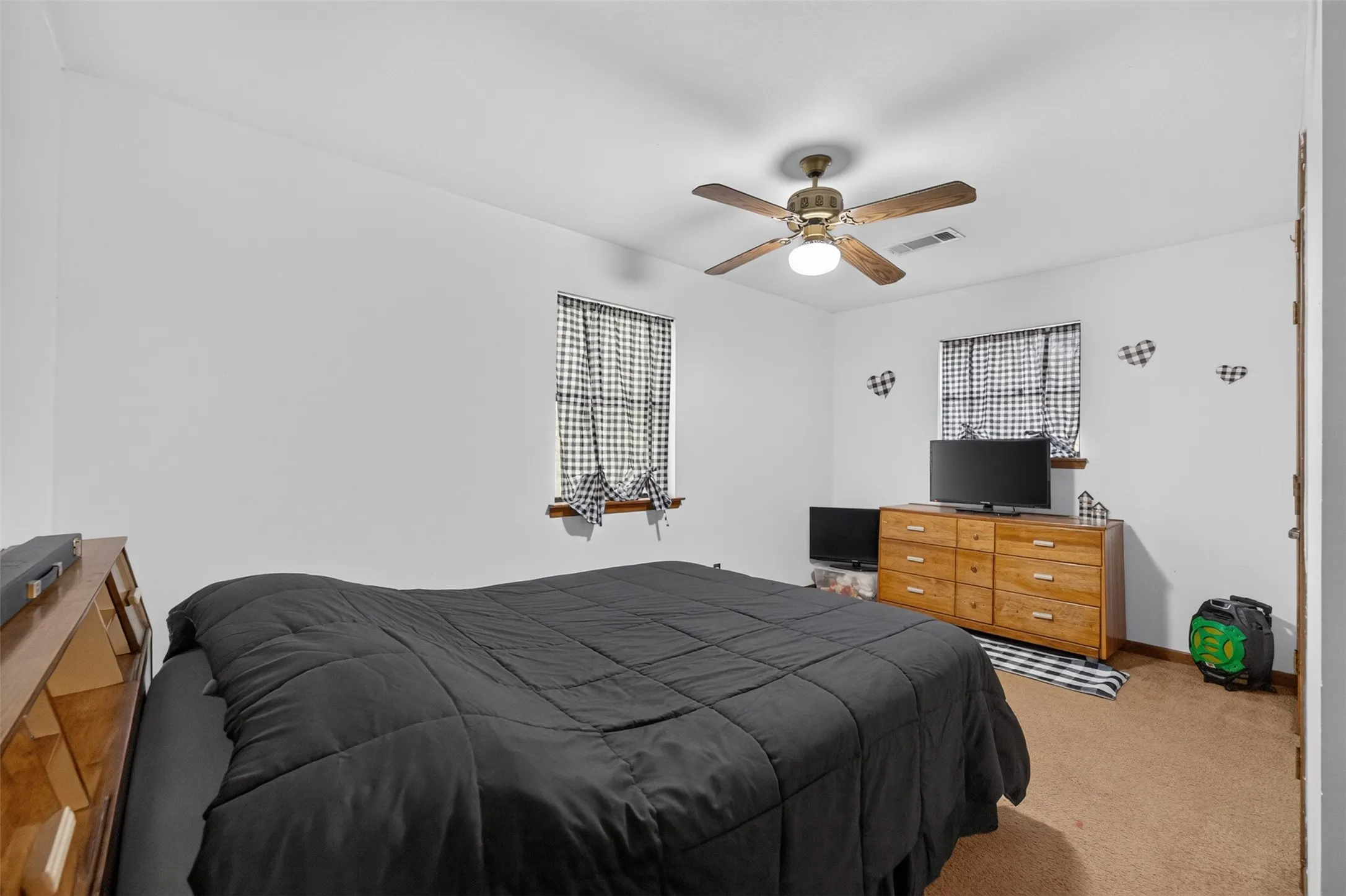 Ceiling fan with light fixture