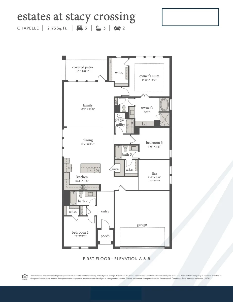 Our Chapelle plan offers outstanding single level living with a great open concept design!