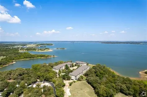 Lake Lewisville view from this 3rd floor condo