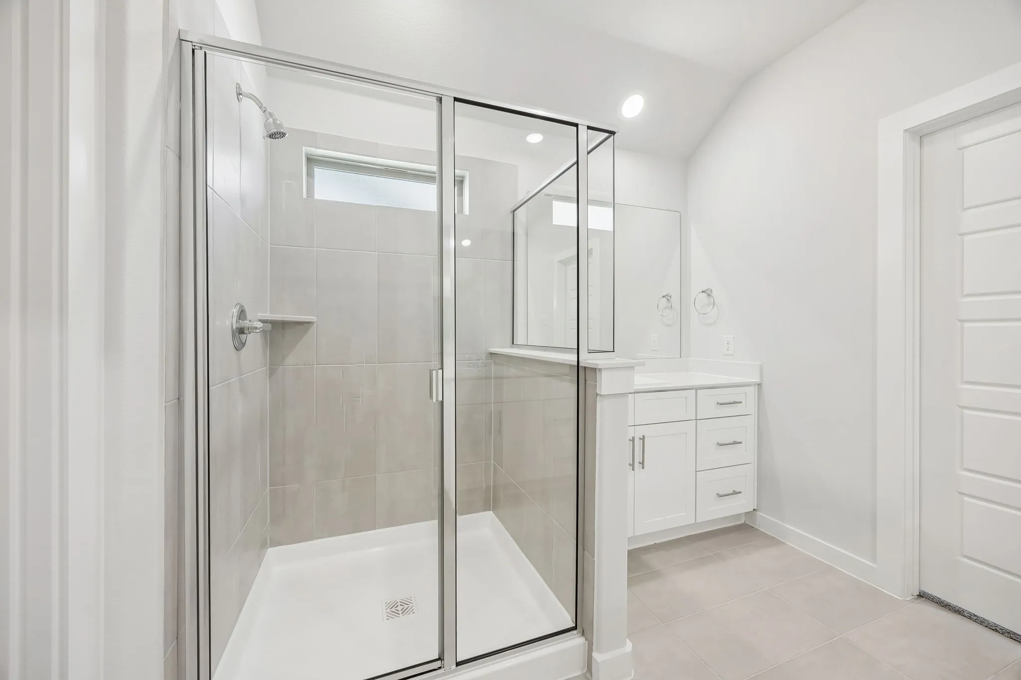 Primary bathroom in the Heisman home plan by Trophy Signature Homes – REPRESENTATIVE PHOTO