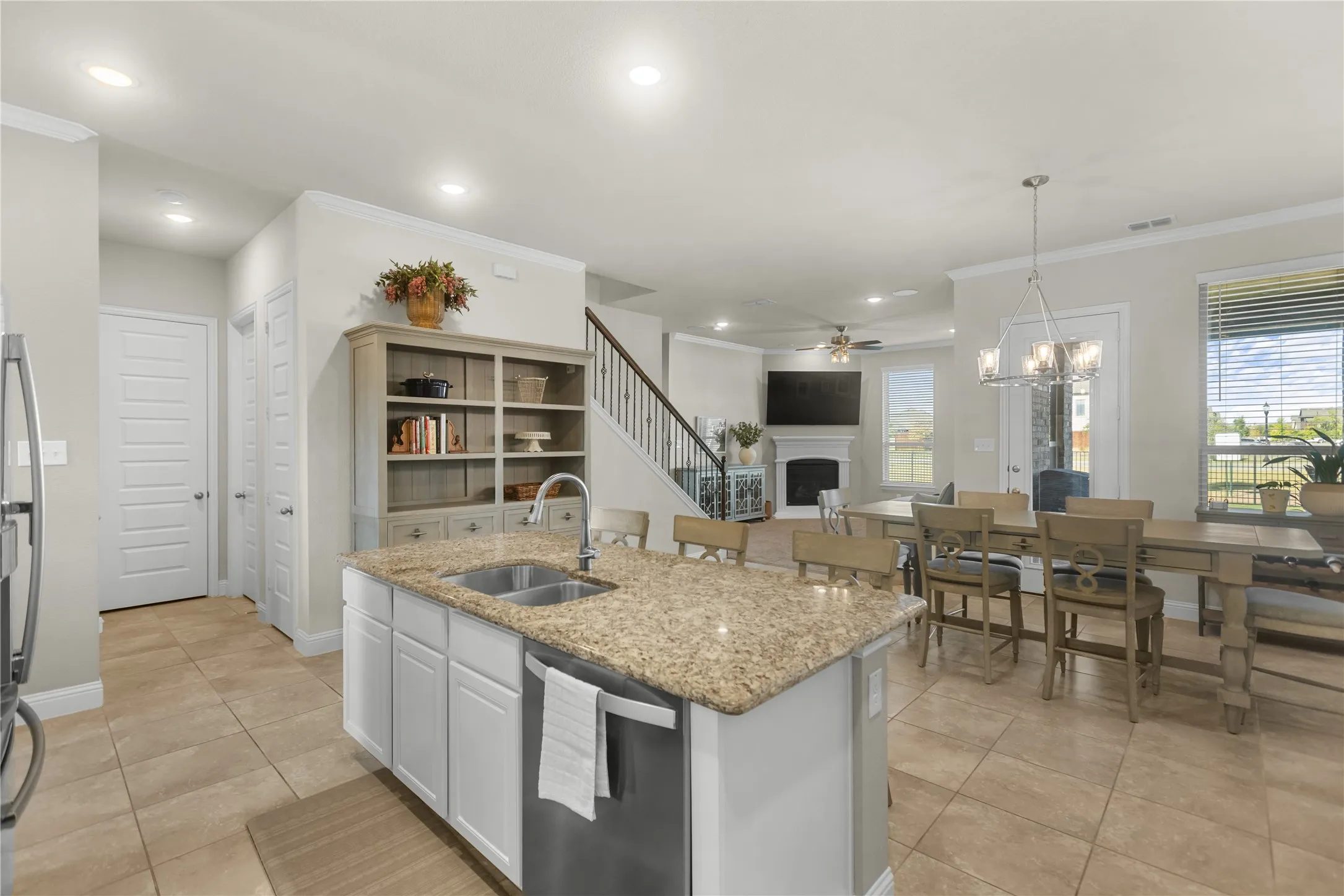 Designed for effortless entertaining, this open-concept kitchen seamlessly connects to the surrounding living spaces!