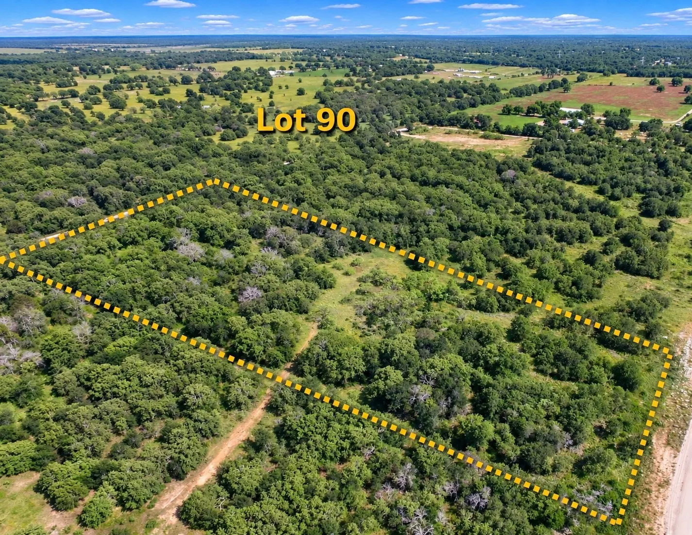Lot 90- Lines in photo are approximate.