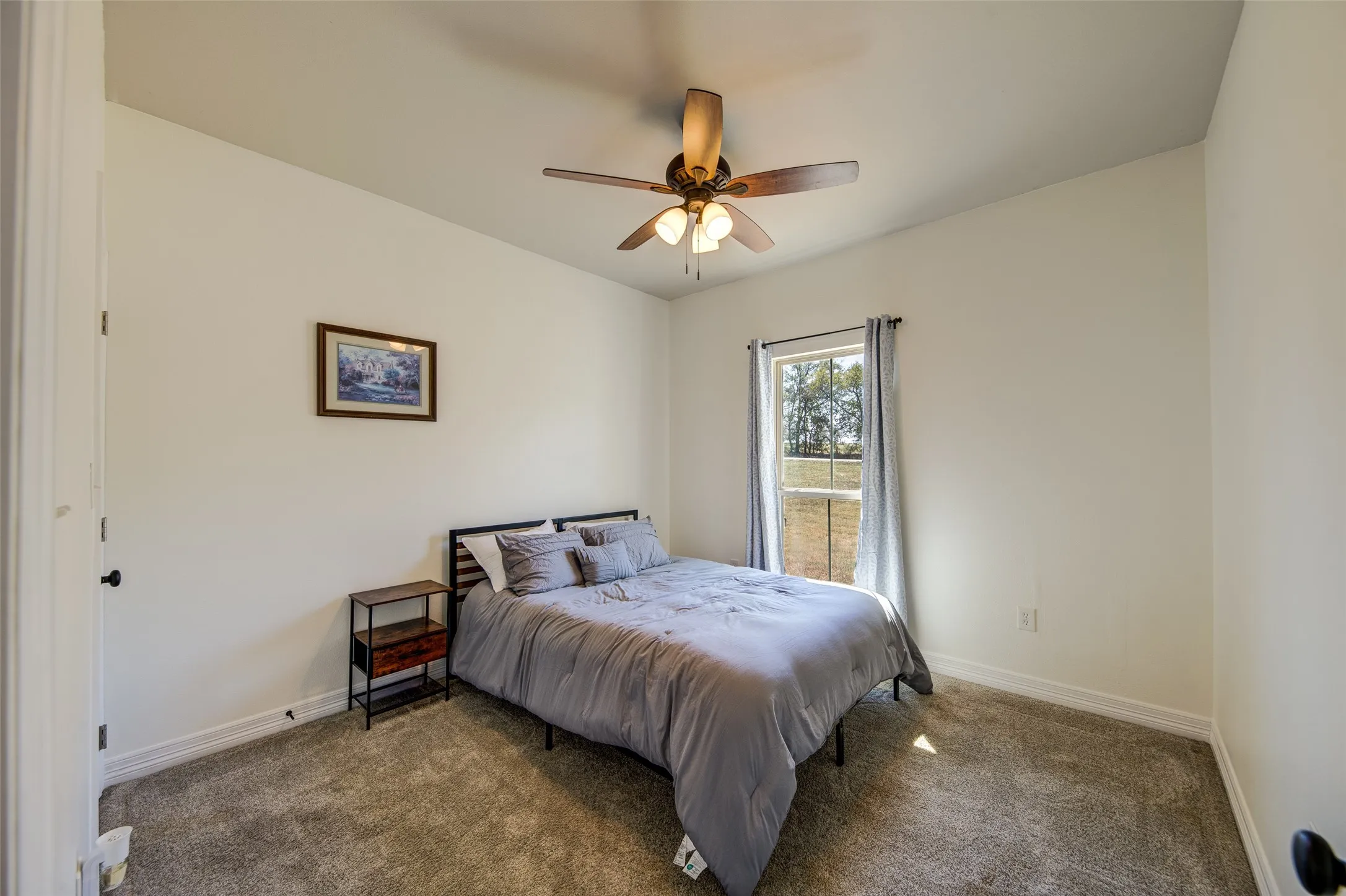 Second guest bedroom with walk-in closet.