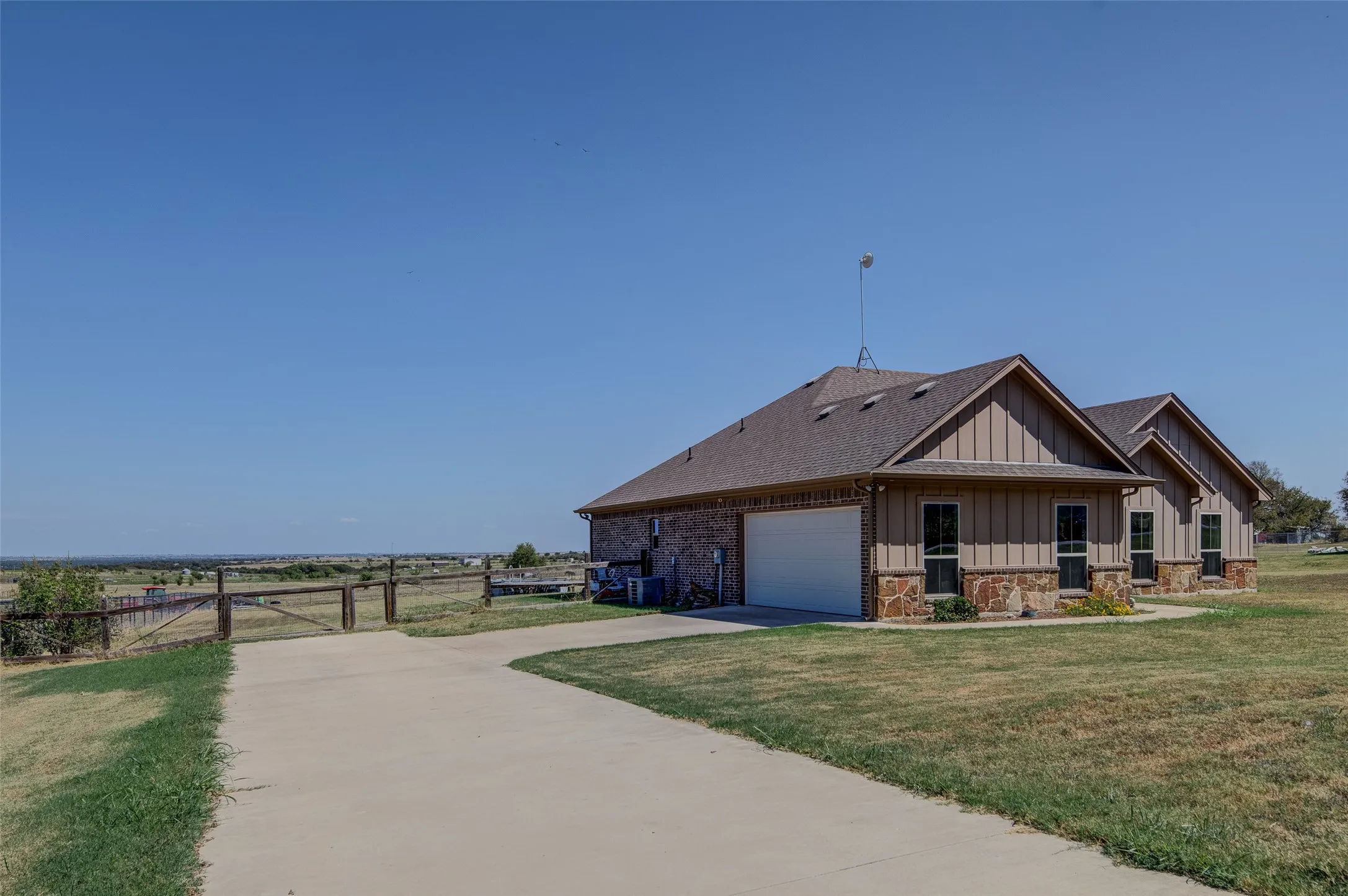 Long driveway for parking