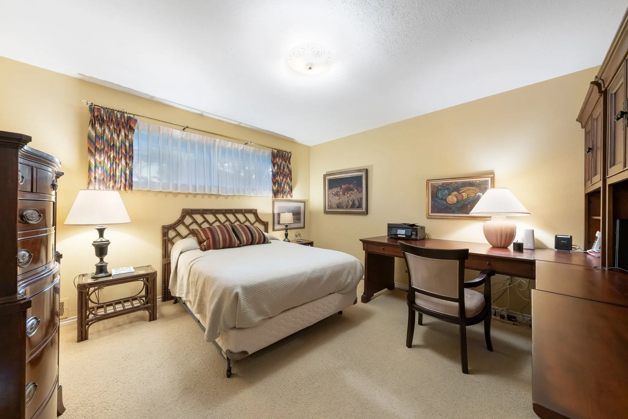 Bedroom 3 with walk in closet.