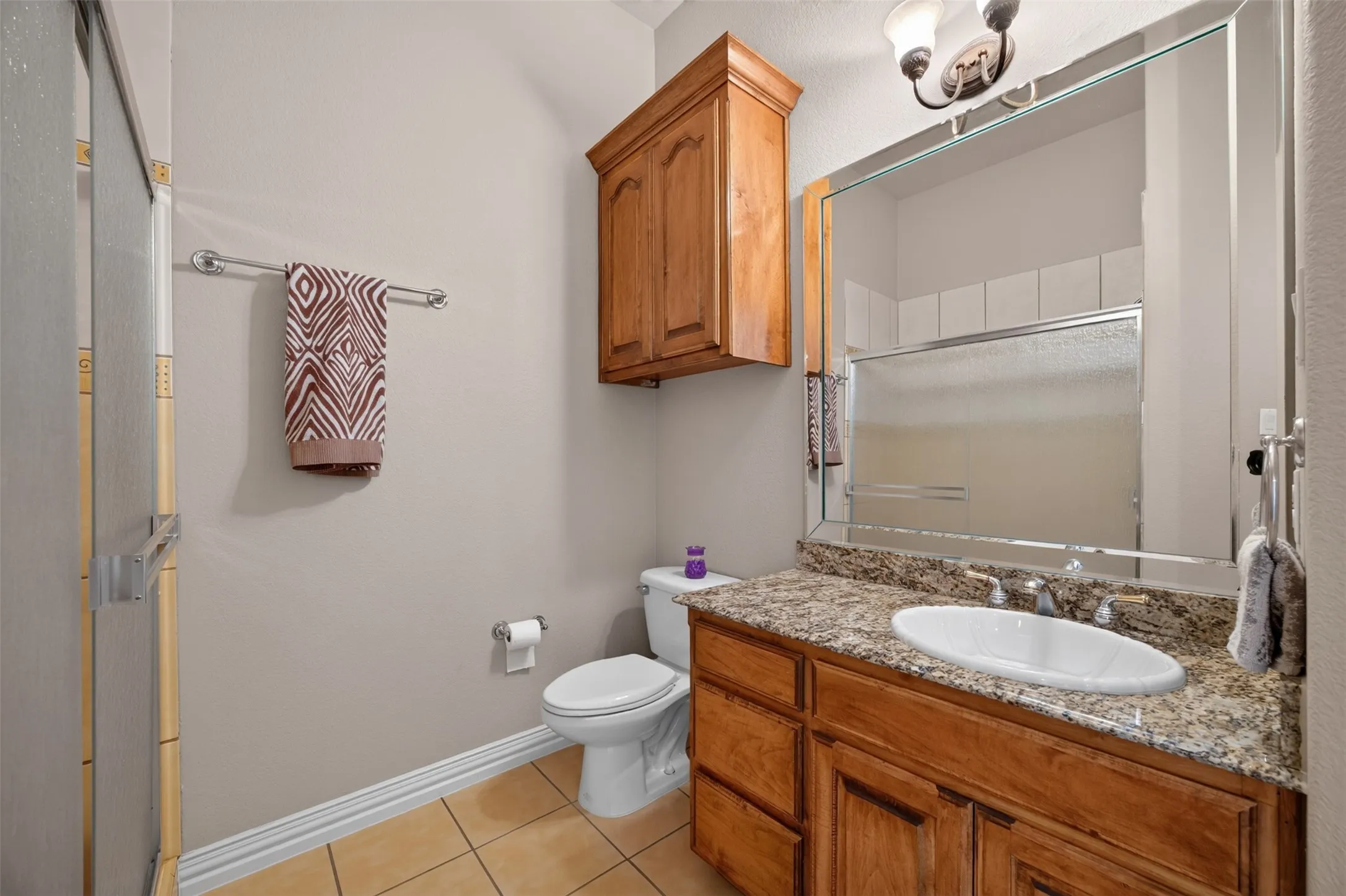 Ensuite bathroom with walk-in shower