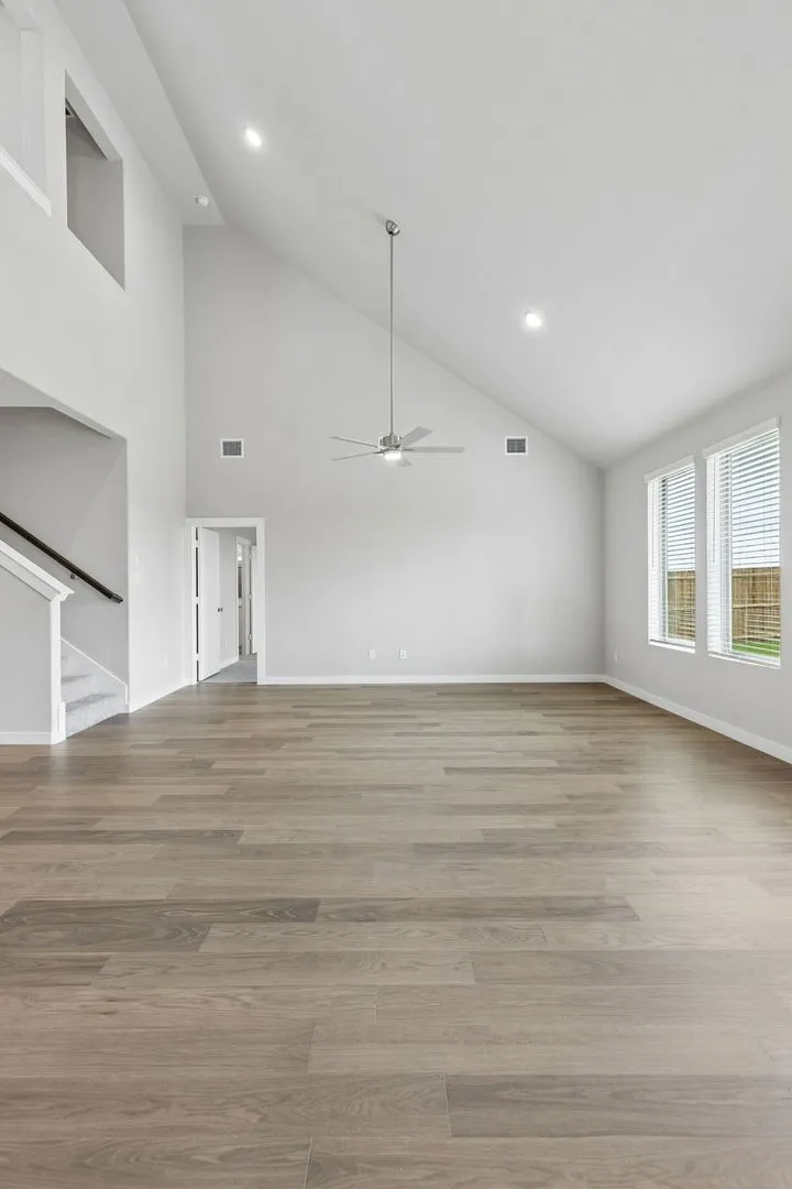 Living Room in the Winters home plan by Trophy Signature Homes – REPRESENTATIVE PHOTO