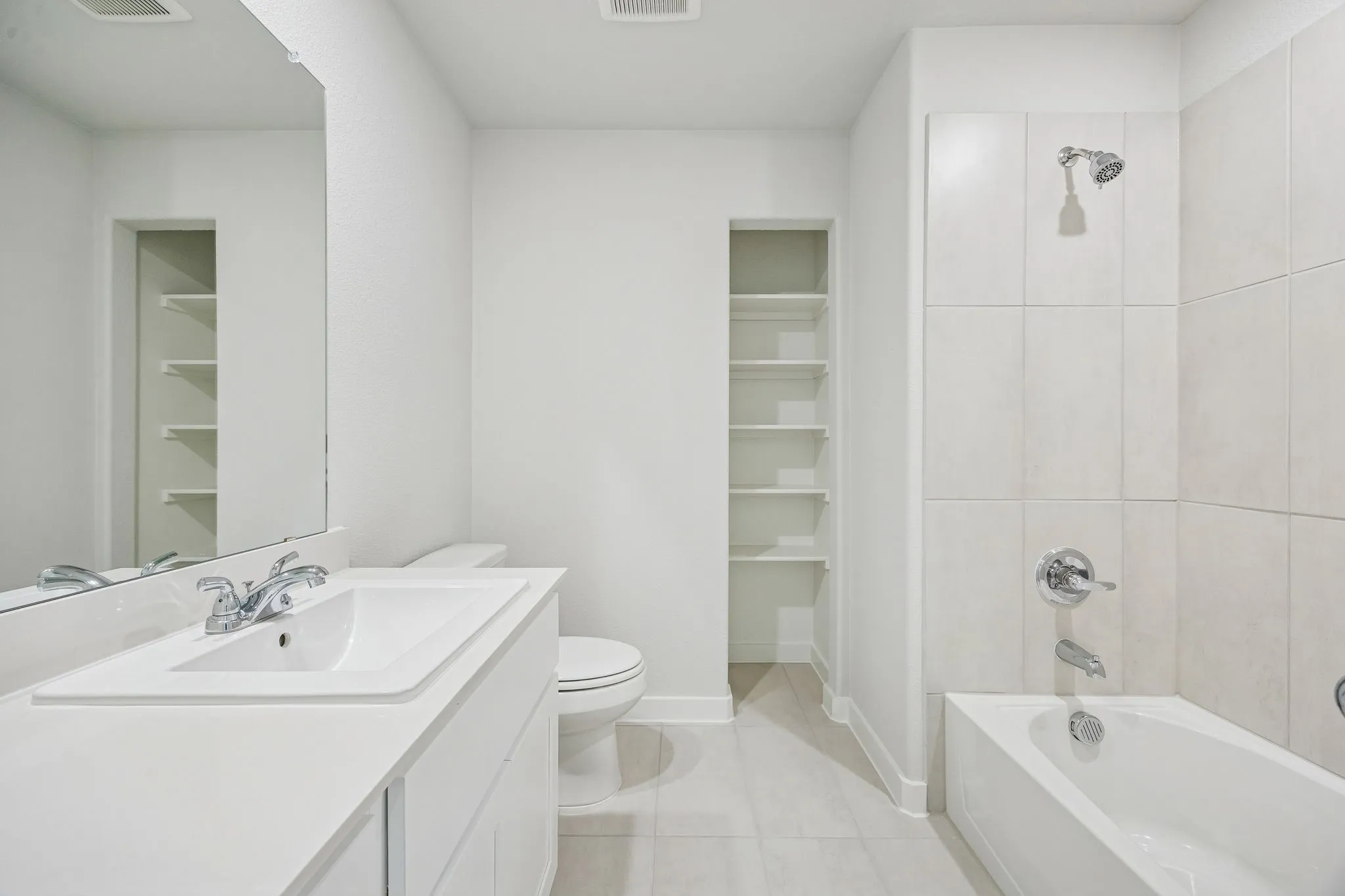 Bathroom in the Stanley II home plan by Trophy Signature Homes – REPRESENTATIVE PHOTO