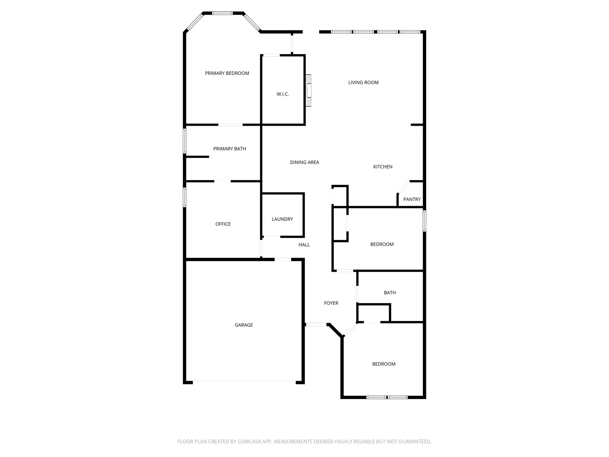 View of room layout