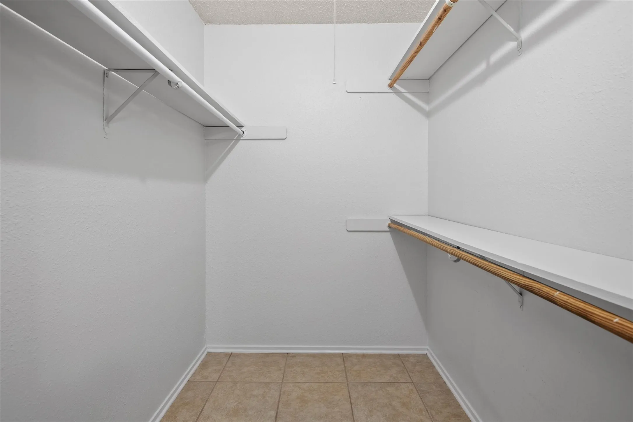 Master walk-in closet