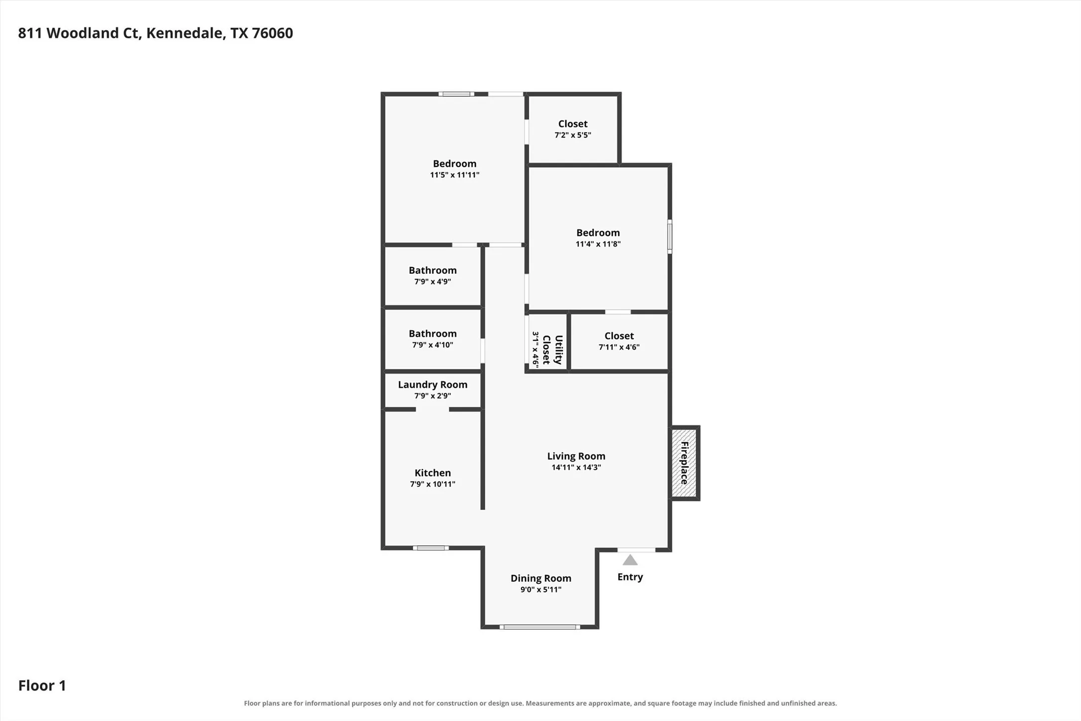 Single Family Residence For Sale in Tarrant County , 811 Woodland Court, Kennedale, Texas 76060, 2 Bedroom, 2 Bathroom, Garage spaces, 990 Sqft, built in 1983, mls#21392943, Real Estate Agent in Kennedale, Homes For Sale in Tarrant county, Homes For Sale in Kennedale, Realtor in Kennedale Texas, Real Estate Brokerage Independent Realty Texas, Luminita Cordes Realtor