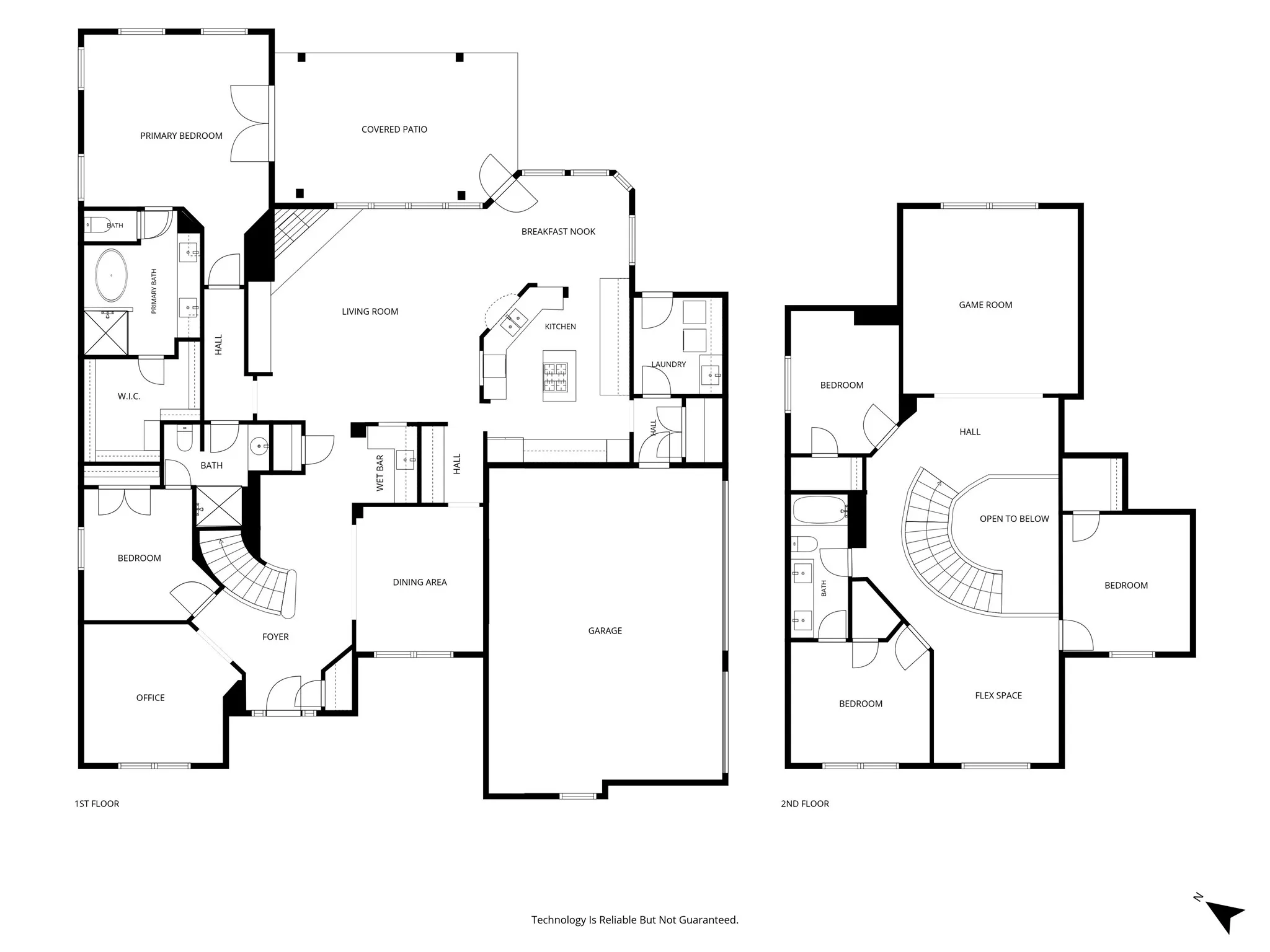 Floor plan is deemed highly reliable but not guaranteed.
