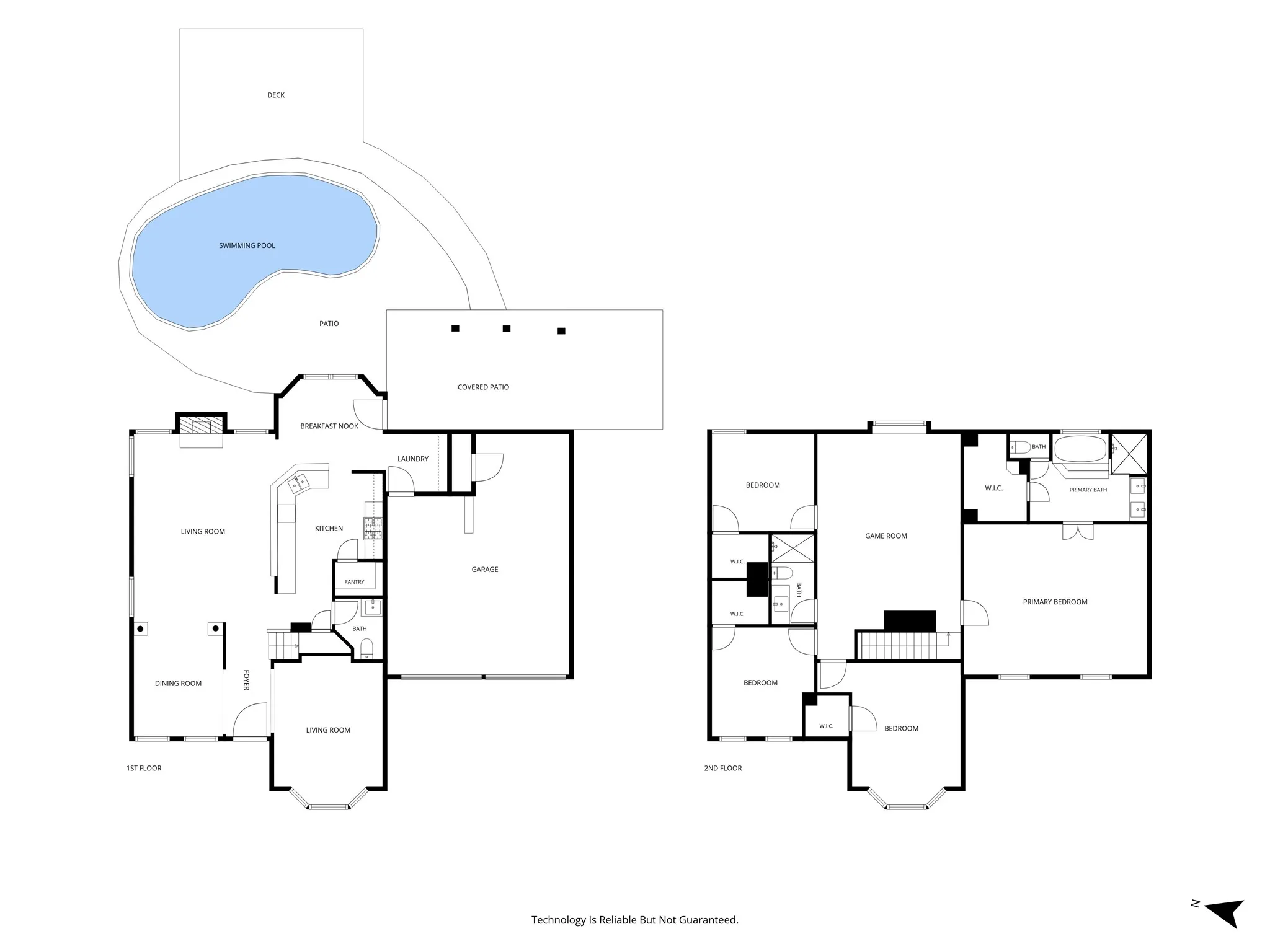 Floor plan is deemed highly reliable but not guaranteed.
