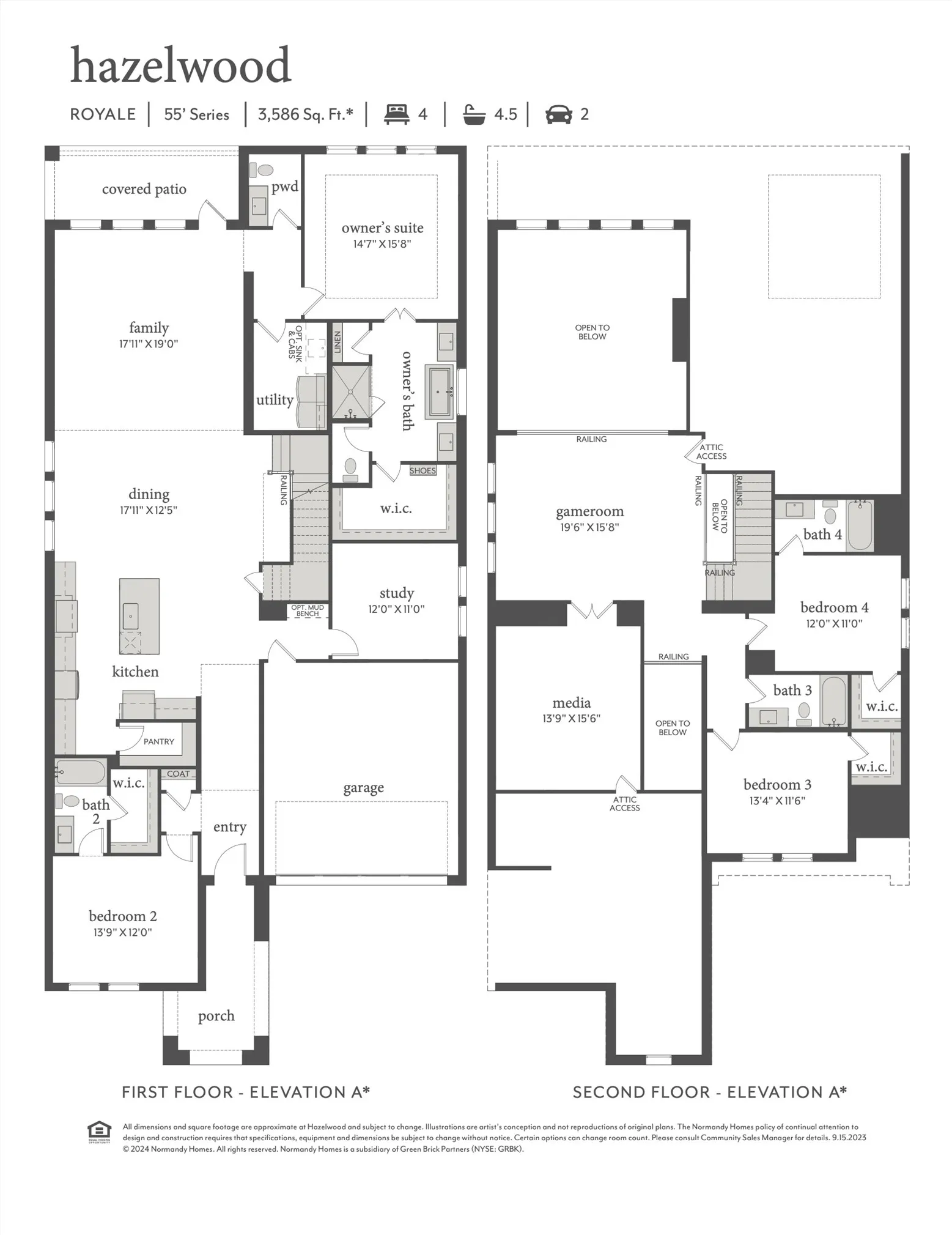 Designed for the family who loves to entertain, our Royale plan offers a fantastic open concept floor plan with plenty of space for family and friends!