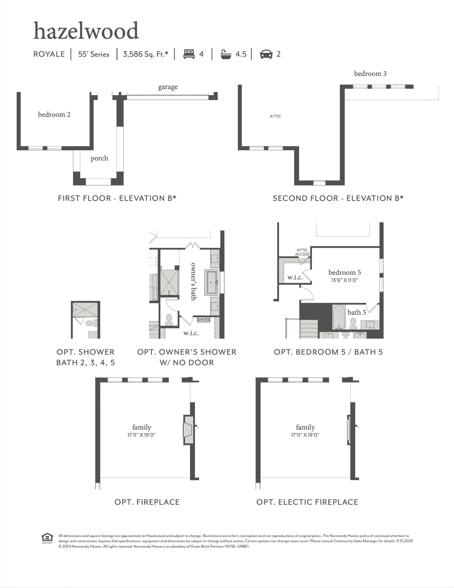 This dream home features elevation C, 5th bed-bath plus so much more!