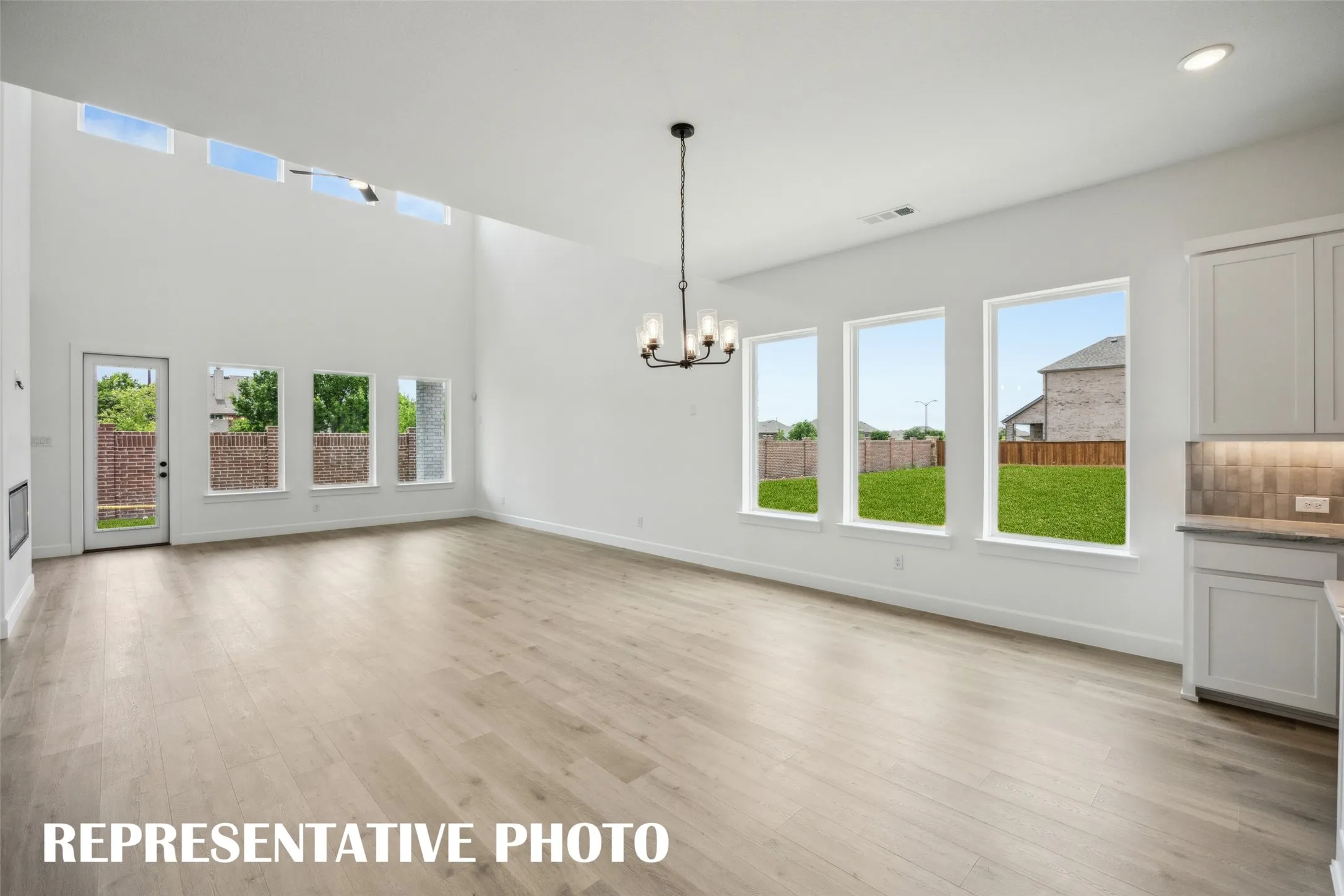 Whether it's grand dinner parties or cozy family meals, this dining room is perfect for any occasion! REPRESENTATIVE PHOTO