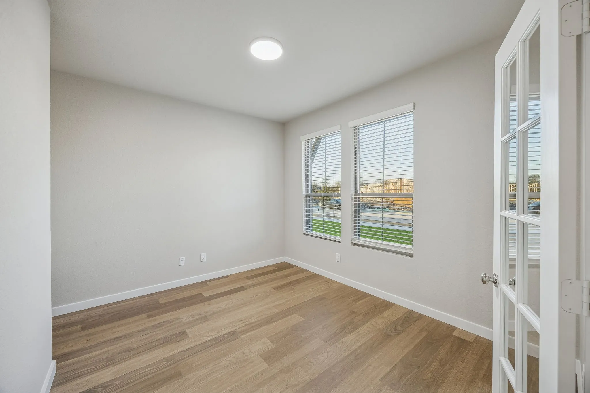 Home Office in the Wimbledon home plan by Trophy Signature Homes – REPRESENTATIVE PHOTO