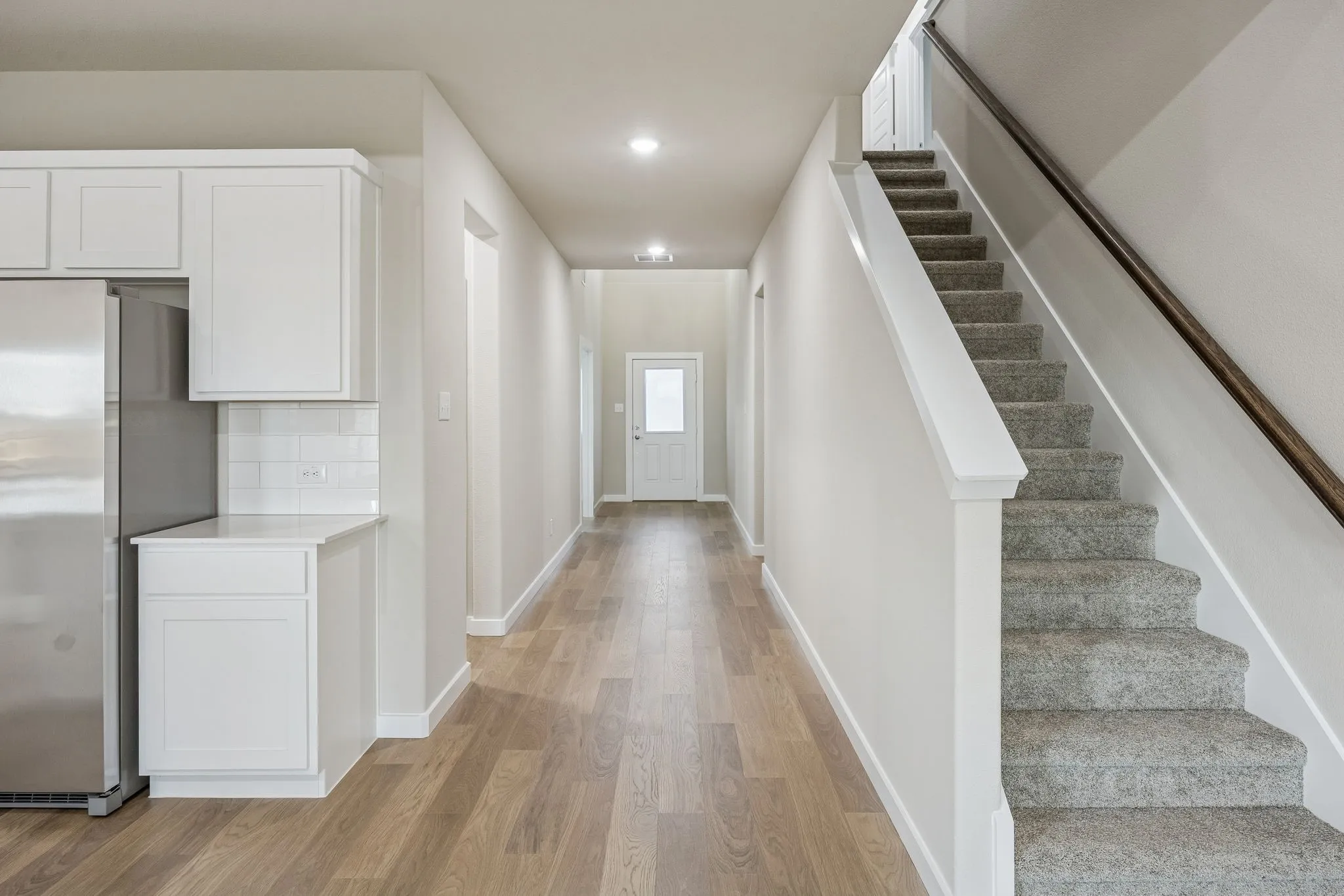 Entryway in the Wimbledon home plan by Trophy Signature Homes – REPRESENTATIVE PHOTO