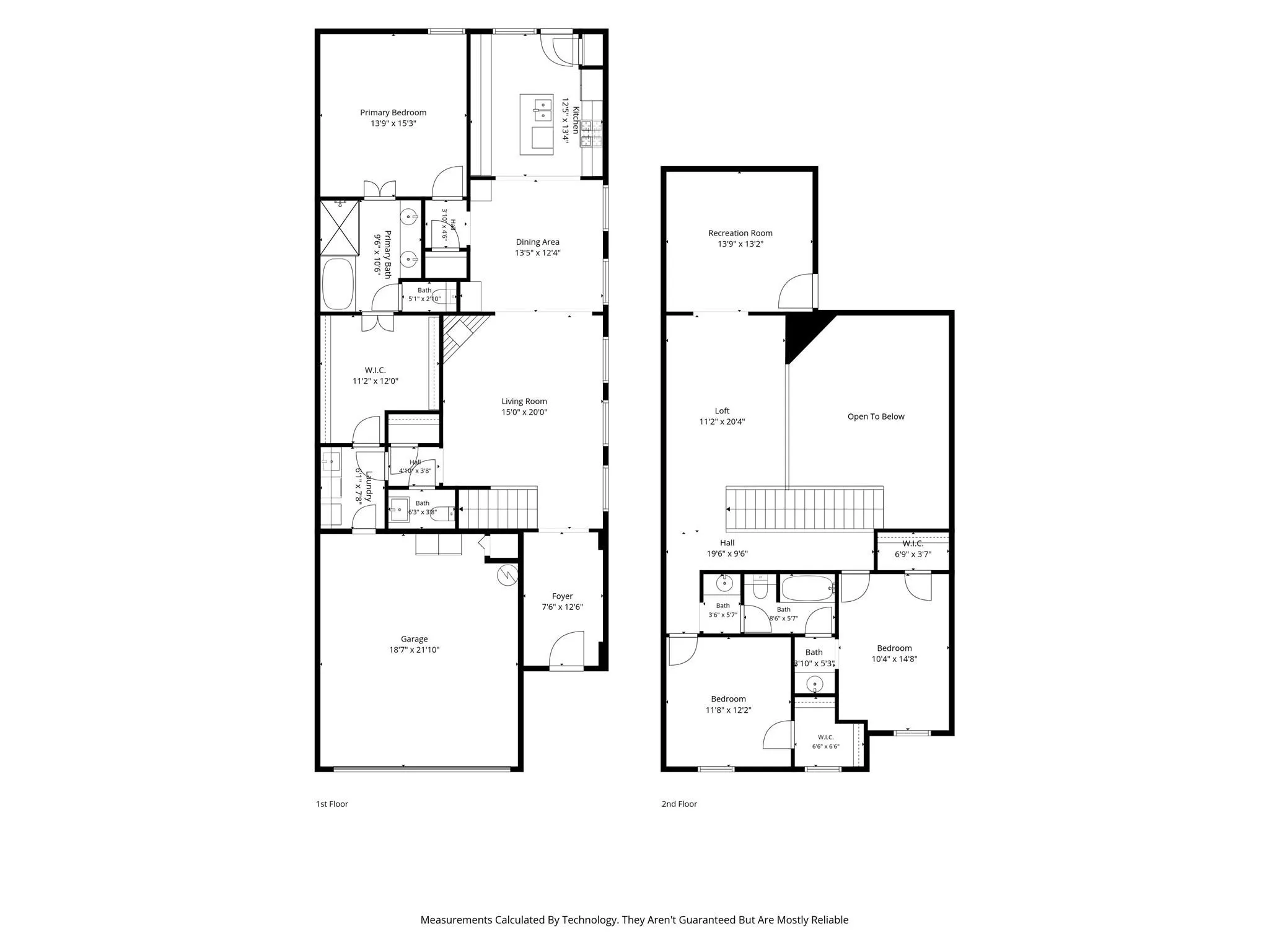 These are builder FP and not exact to the home