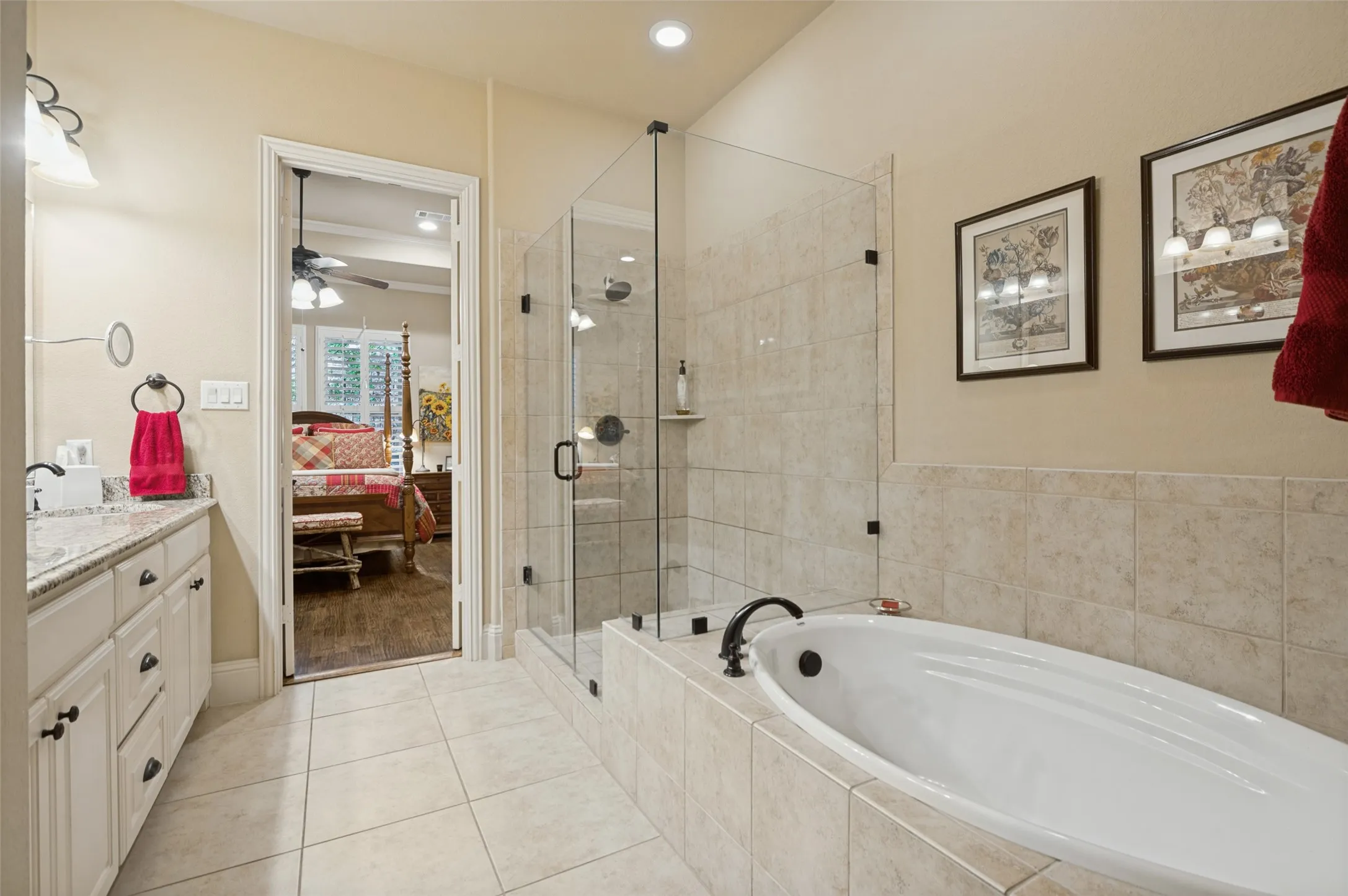 Large garden tub