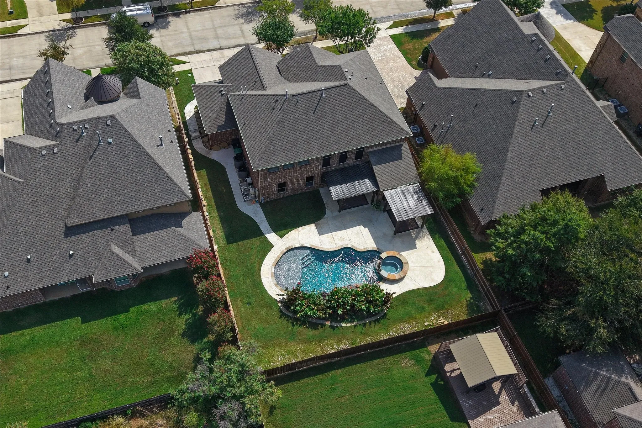 Huge backyard