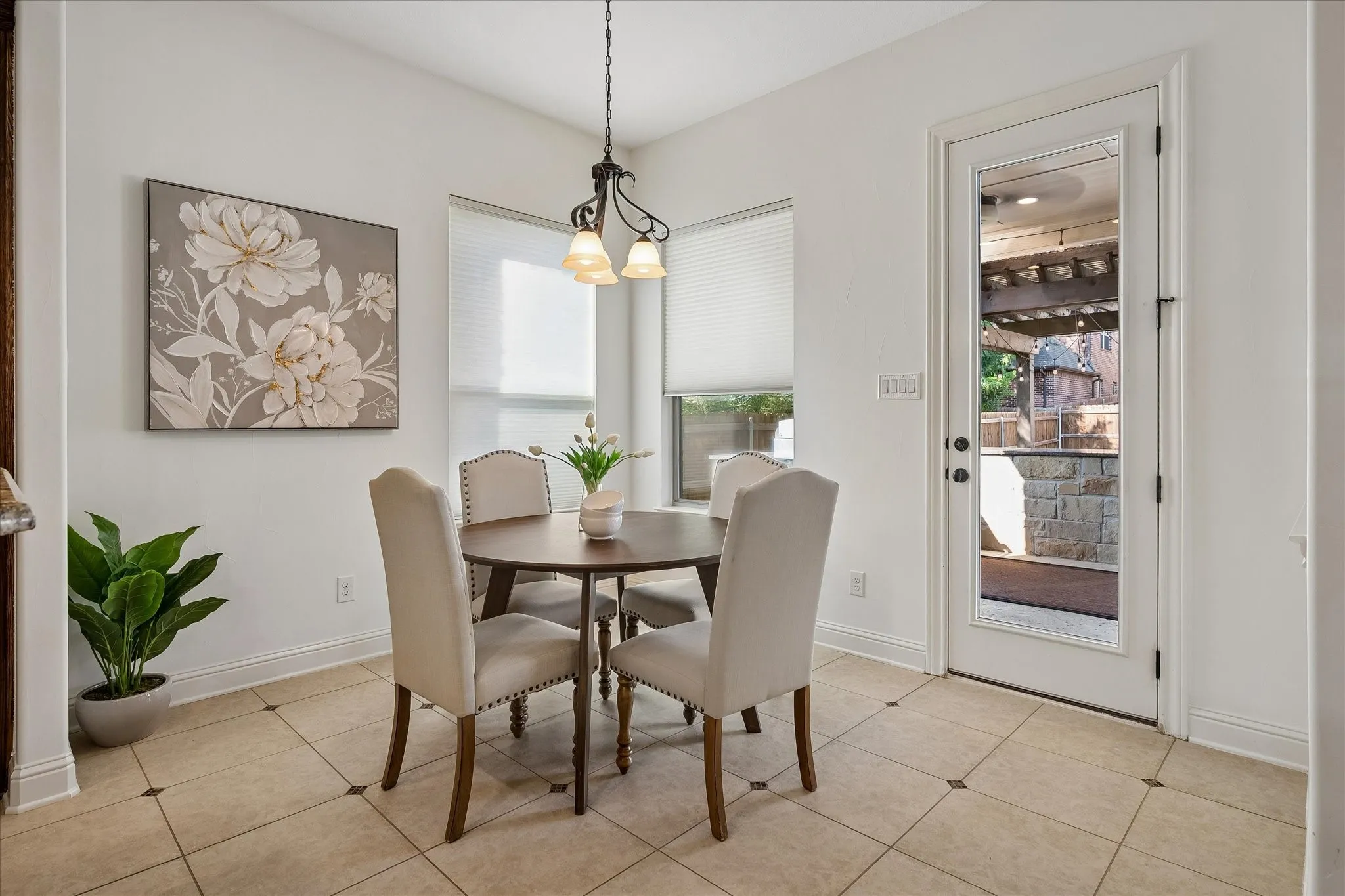 Breakfast area