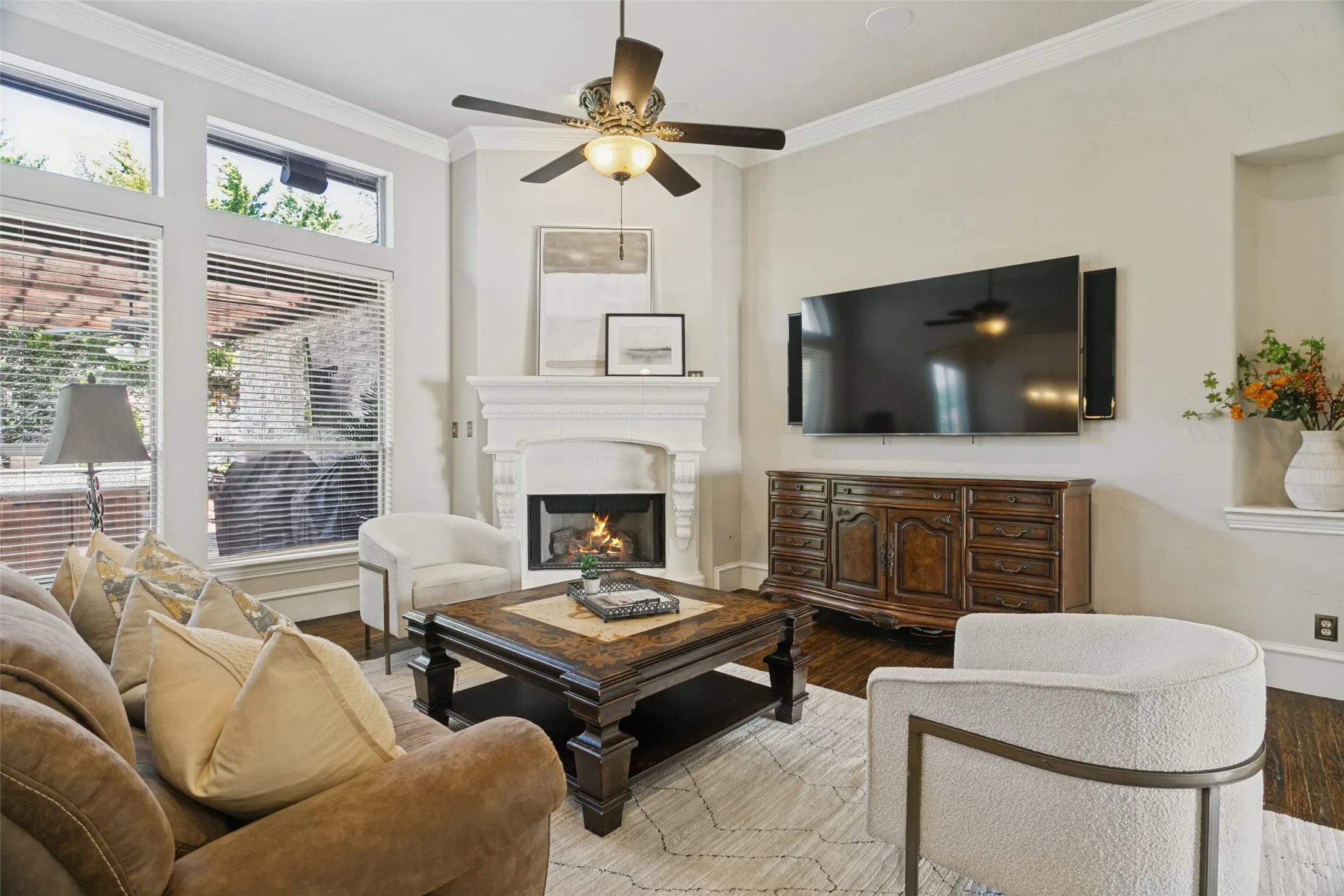 Warm & inviting.