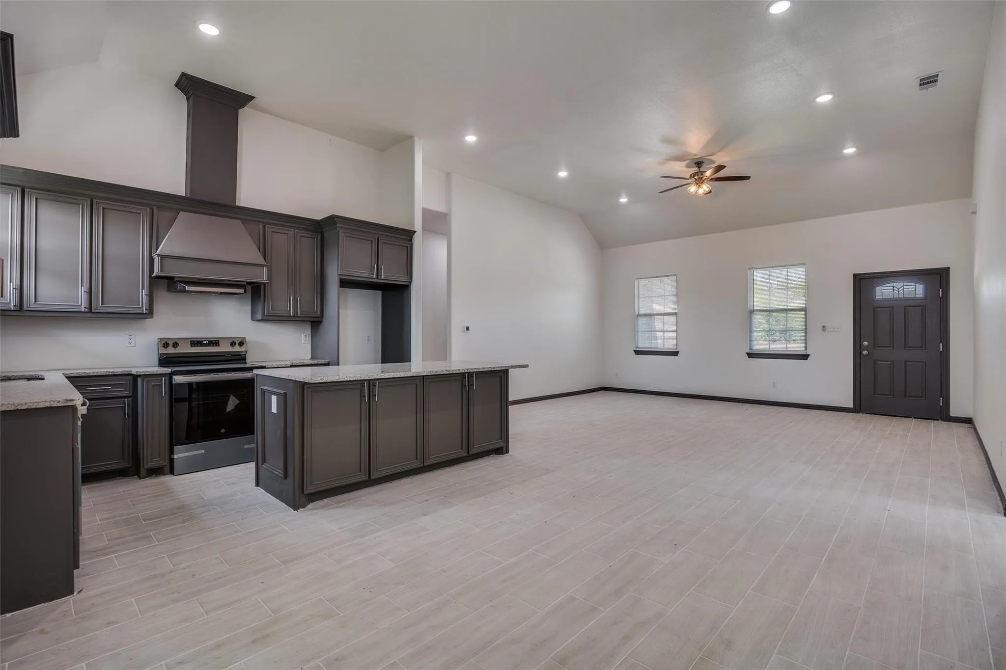 Open Concept Kitchen/Living Room