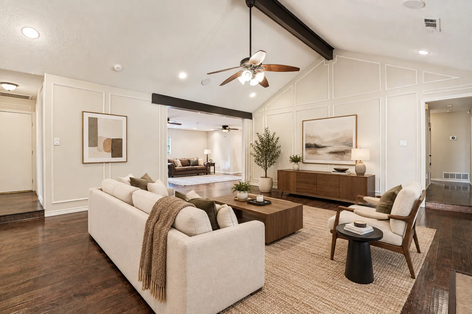 Virtually Staged - Primary Living Area