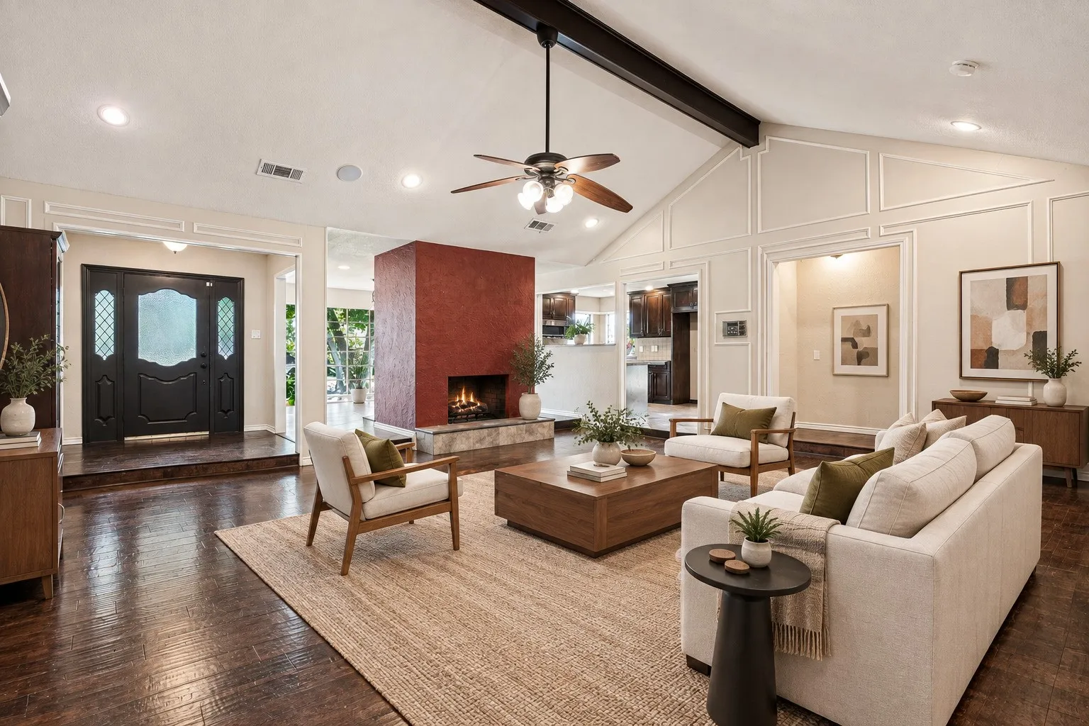 Virtually Staged - Primary Living Area