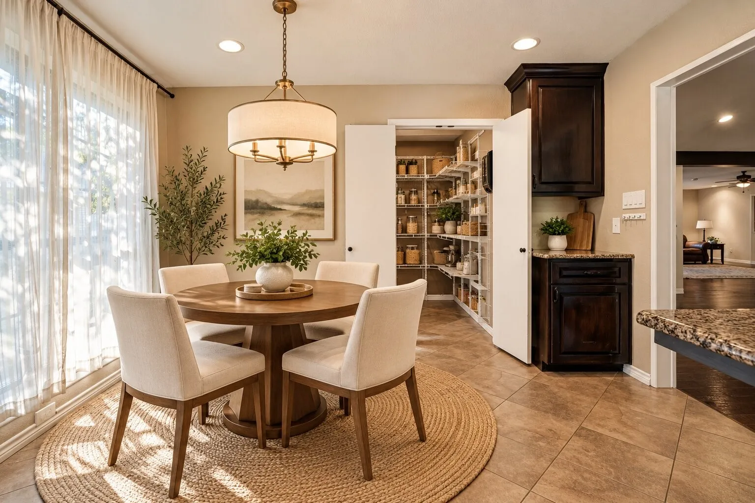 Virtually Staged - Breakfast Area
