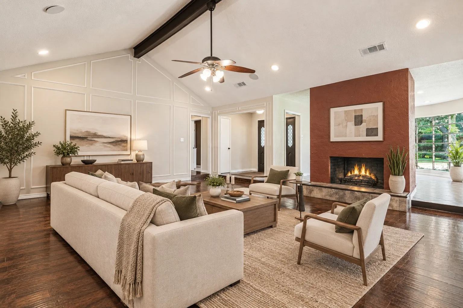 Virtually Staged - Primary Living Area