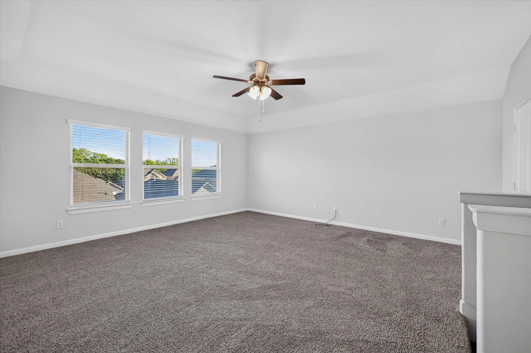 Upstairs game room
