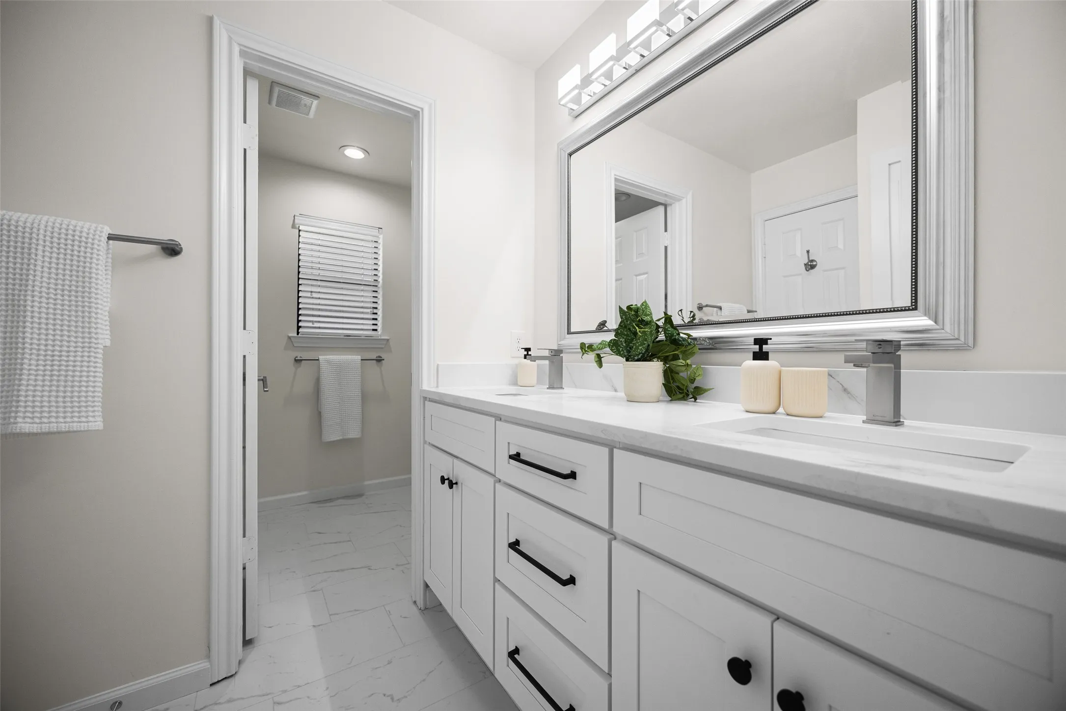 Secondary bathroom