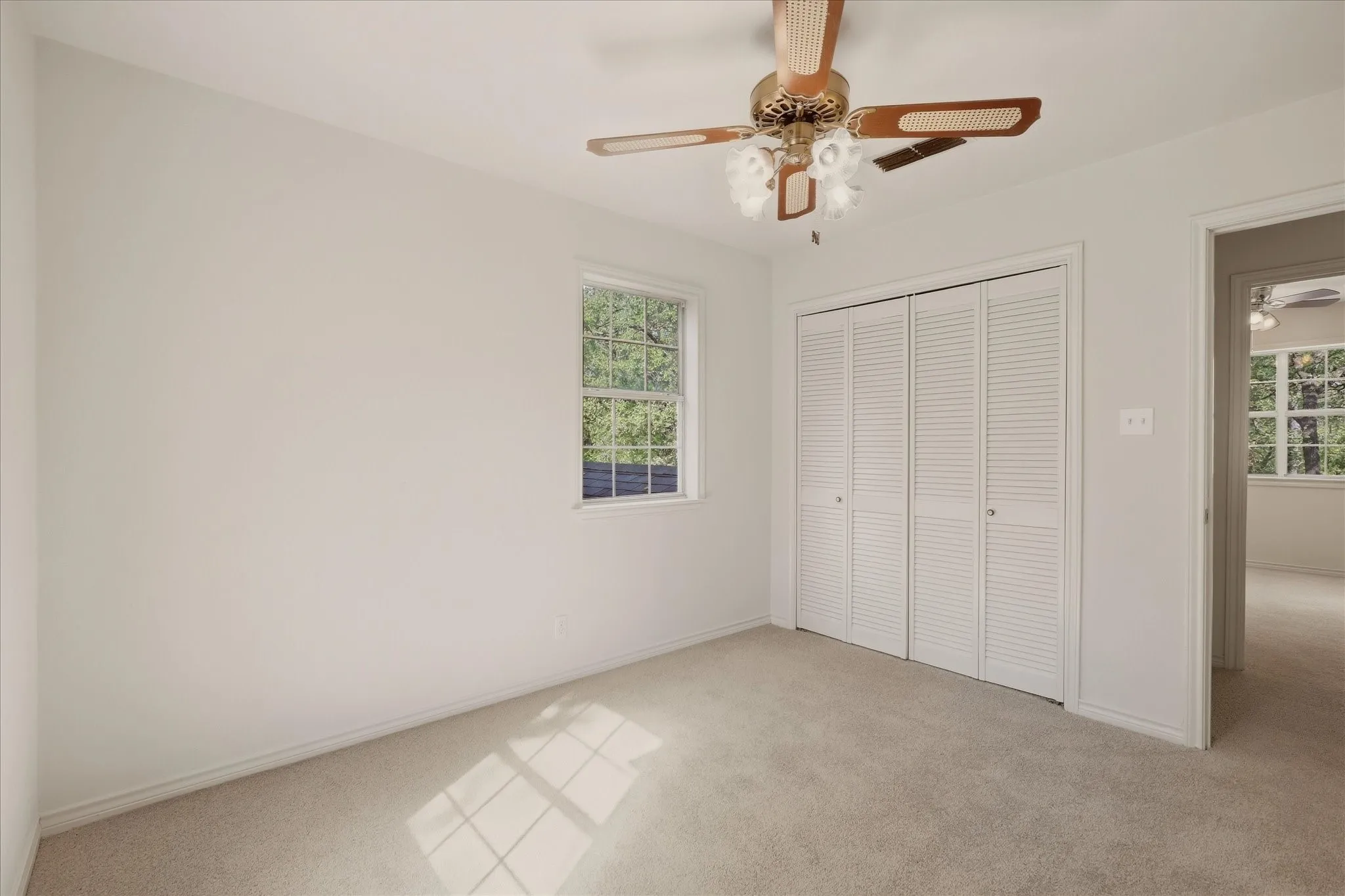 Third bedroom with closet upstairs.