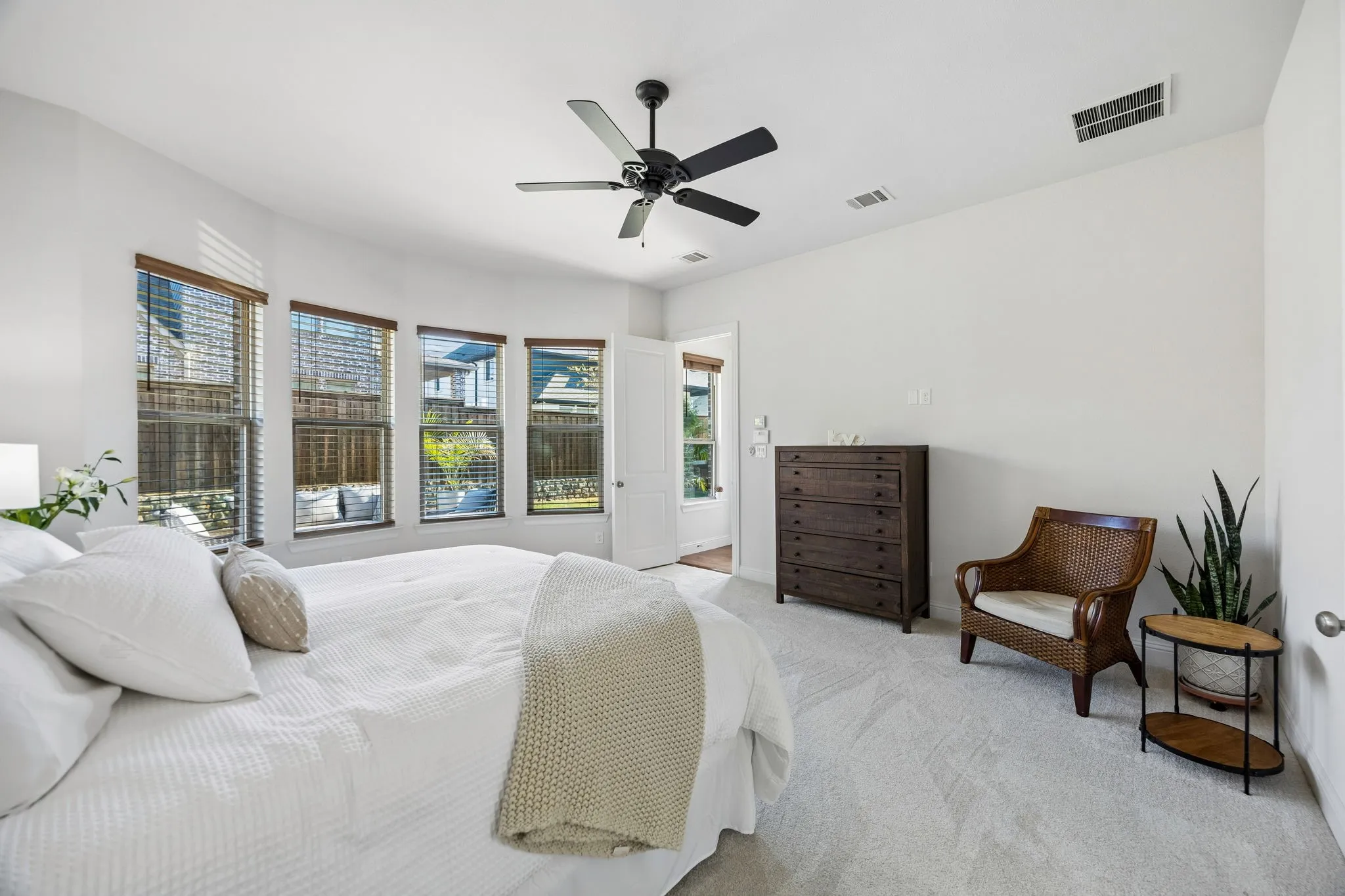 Spacious Primary Suite with sitting area