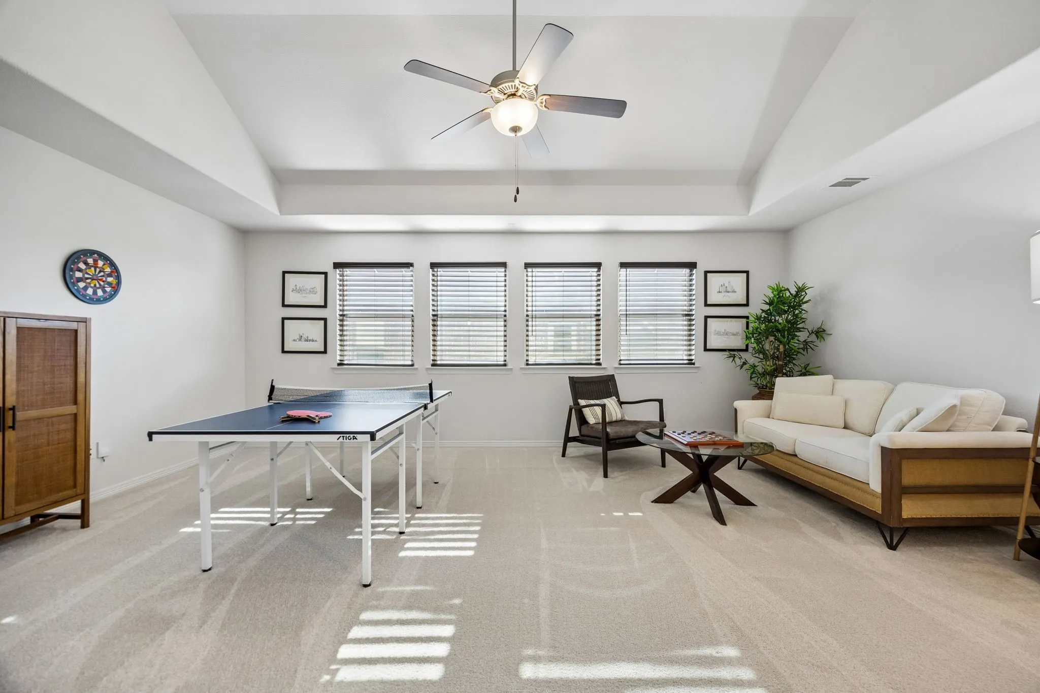 Upstairs Game room
