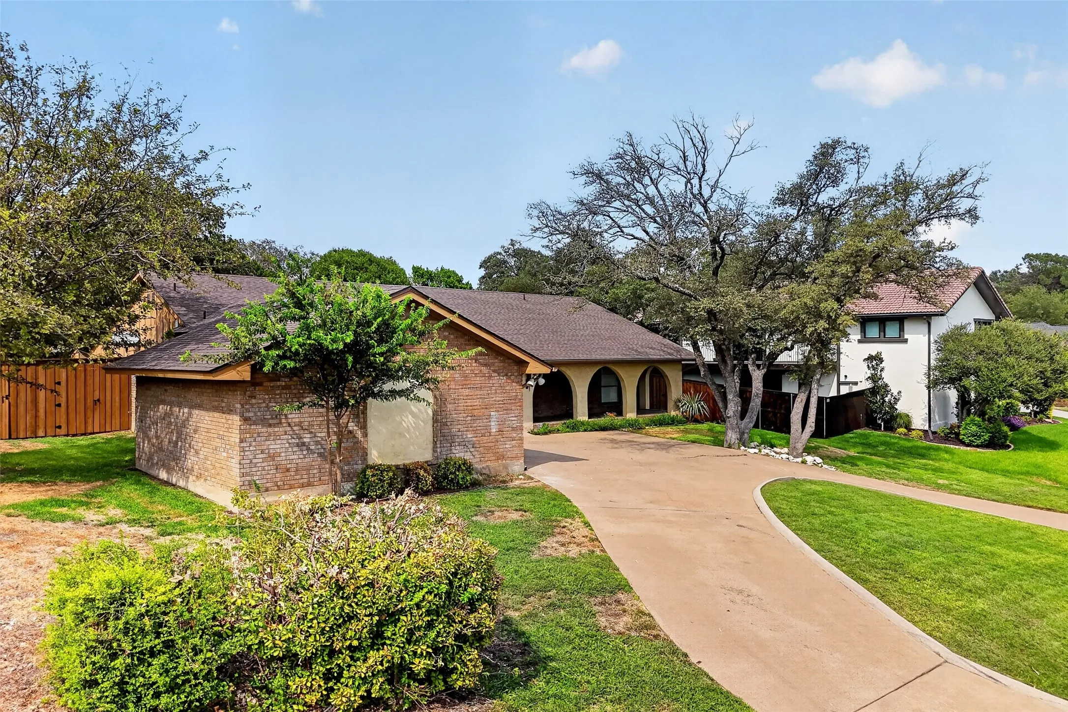 Gorgeous curb appeal and the roof was just replaced!