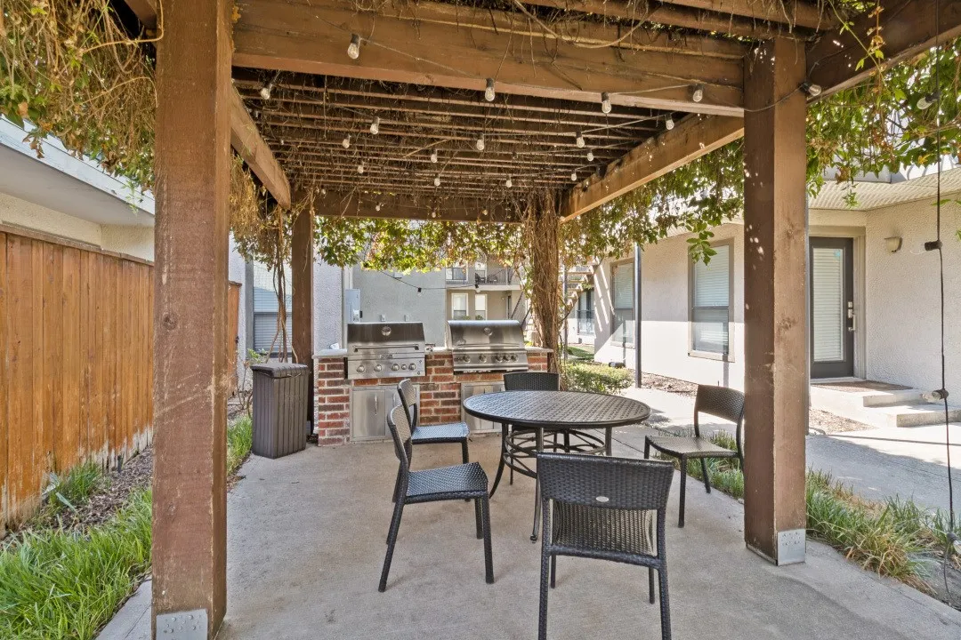 Community Covered grilling area