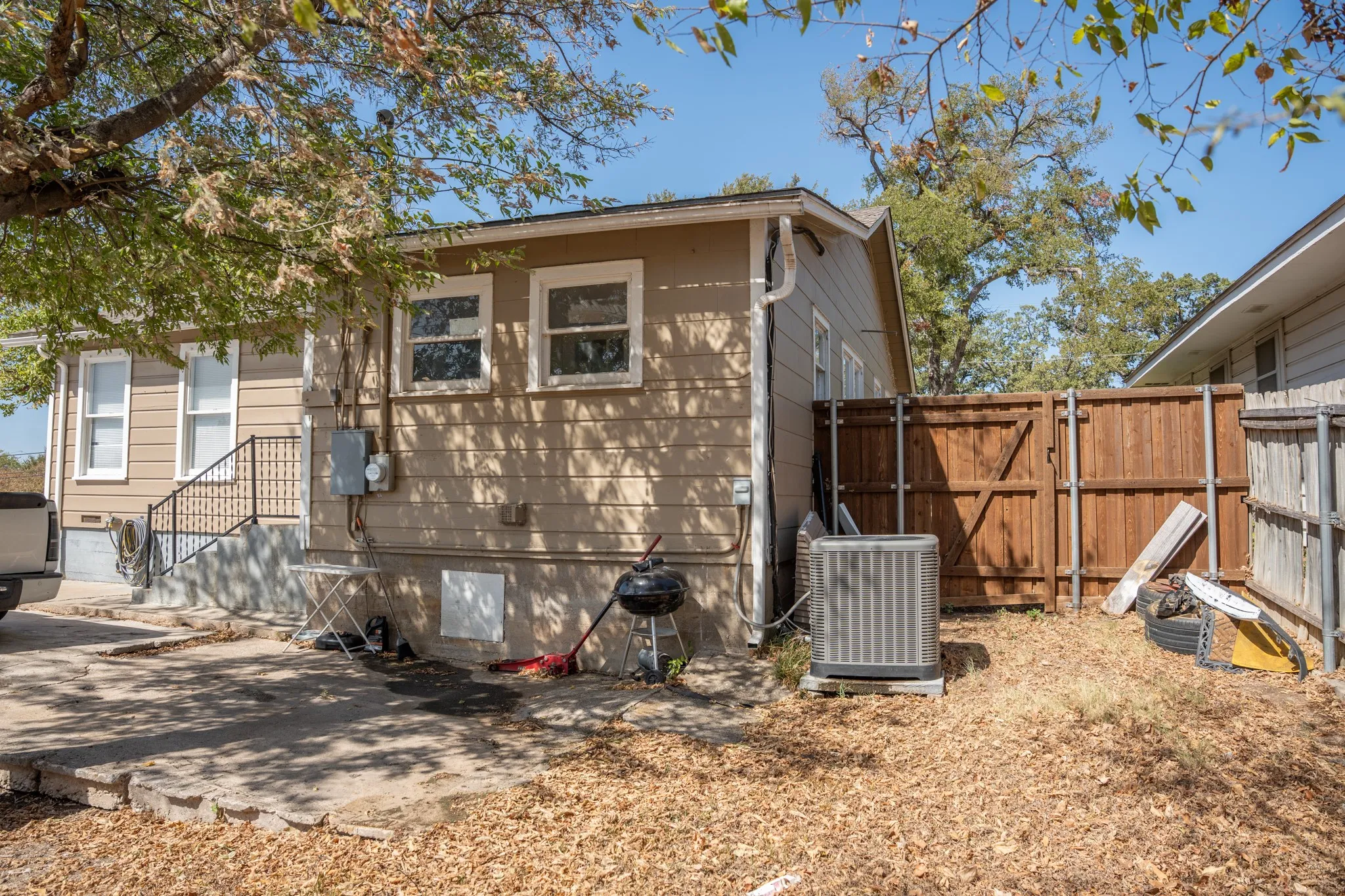 Back yard