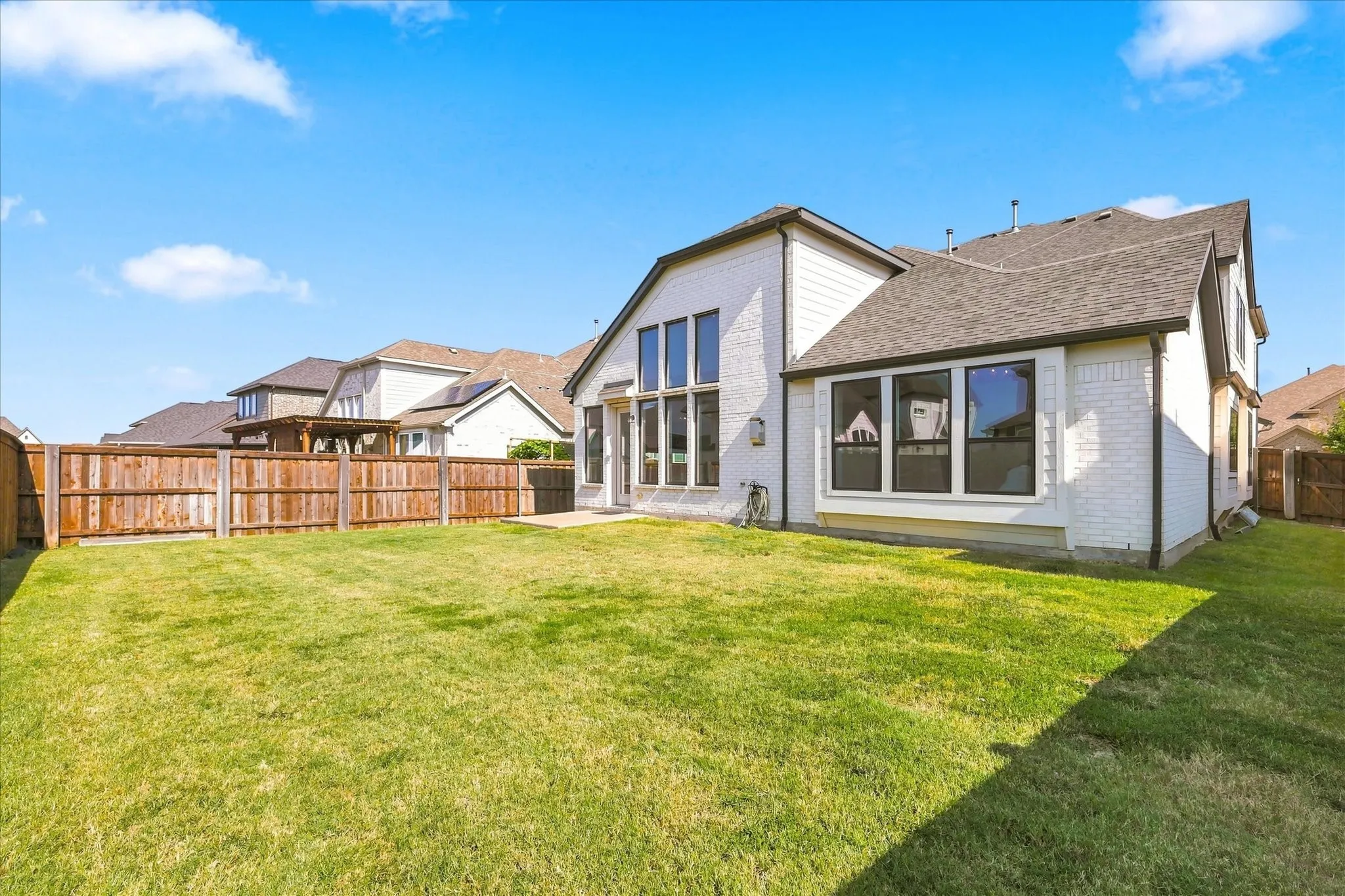 Backyard ready for you to create the perfect backyard for you and your family