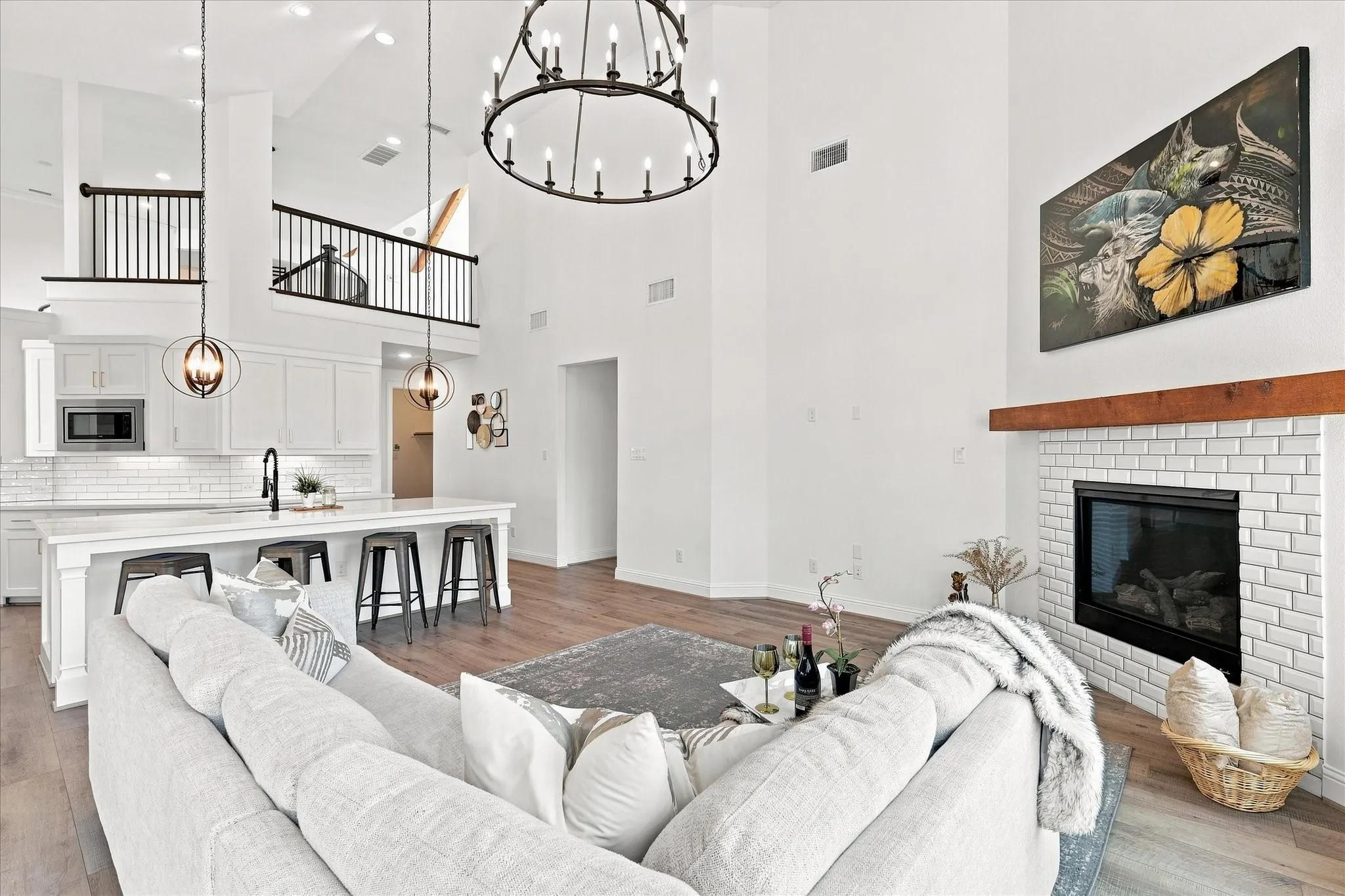 Cozy family room