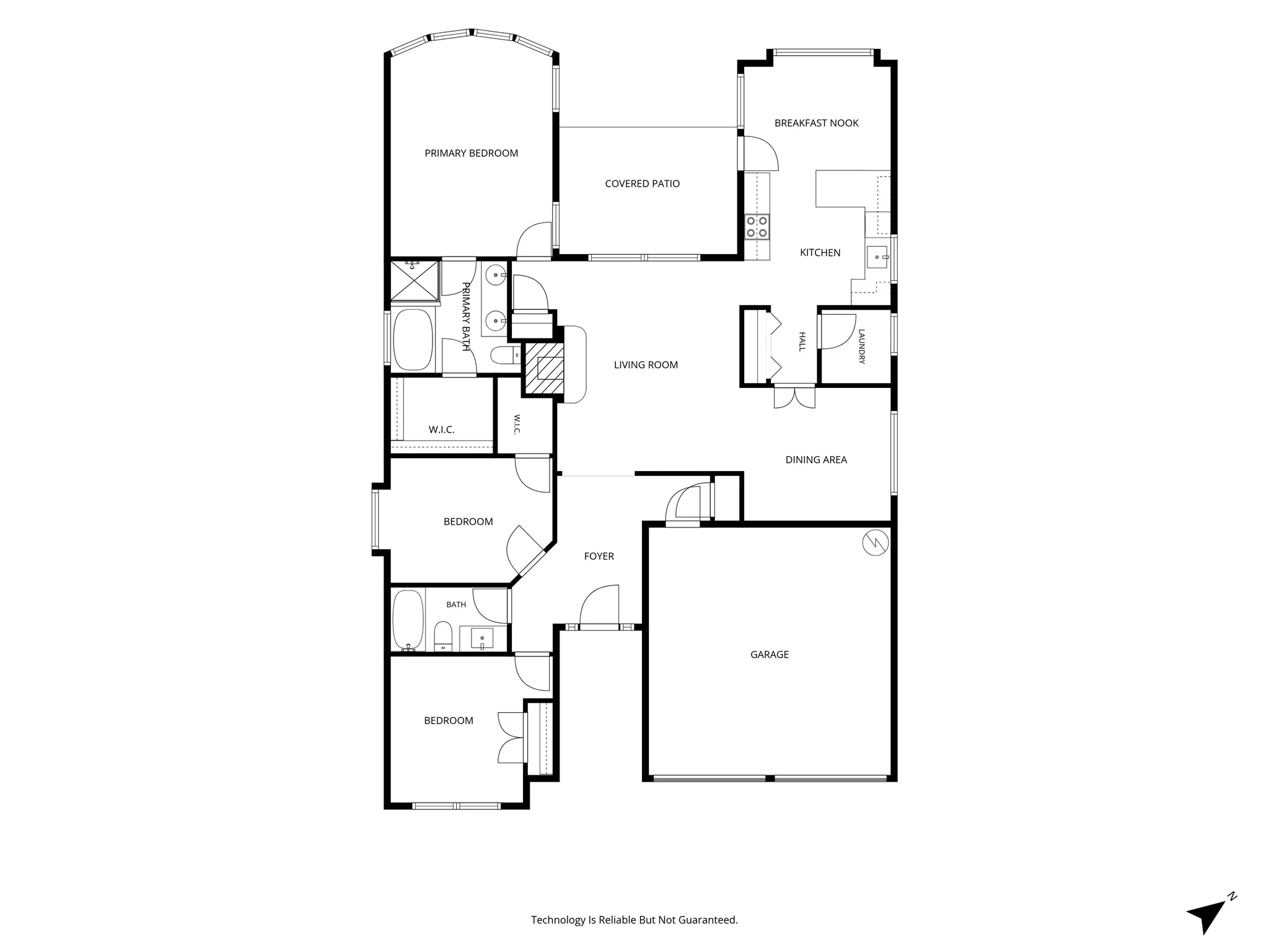 Floor plan is deemed highly reliable but not guaranteed.
