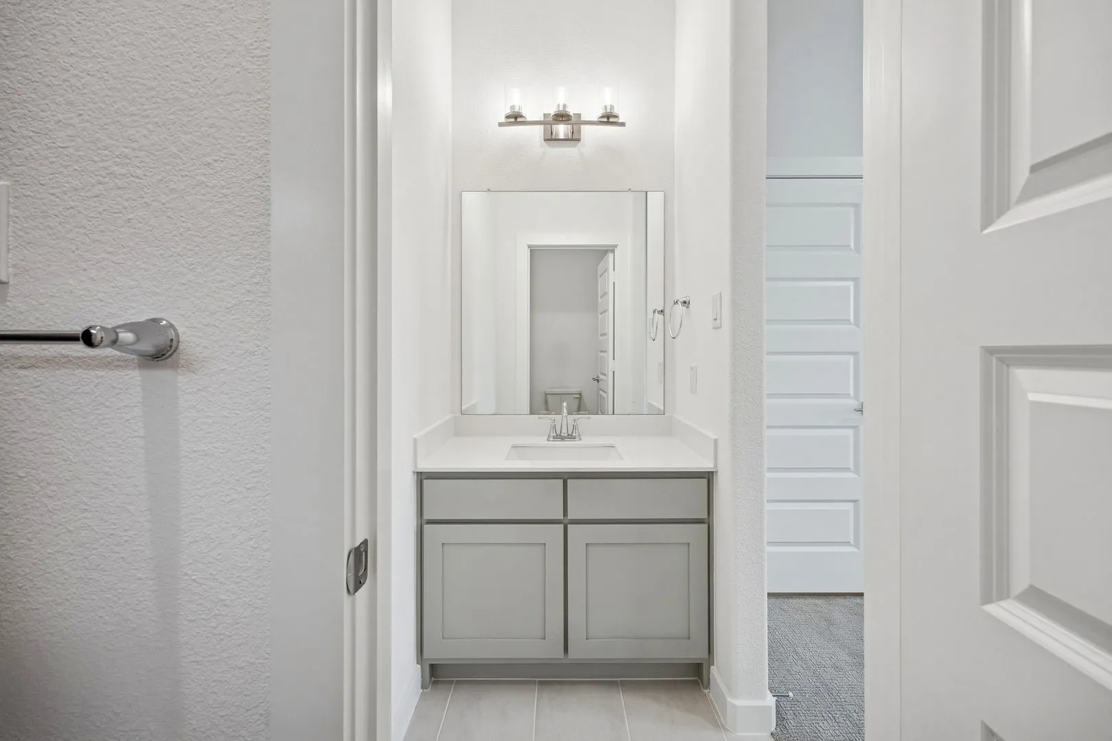 Bathroom in the Gilmour II home plan by Trophy Signature Homes – REPRESENTATIVE PHOTO