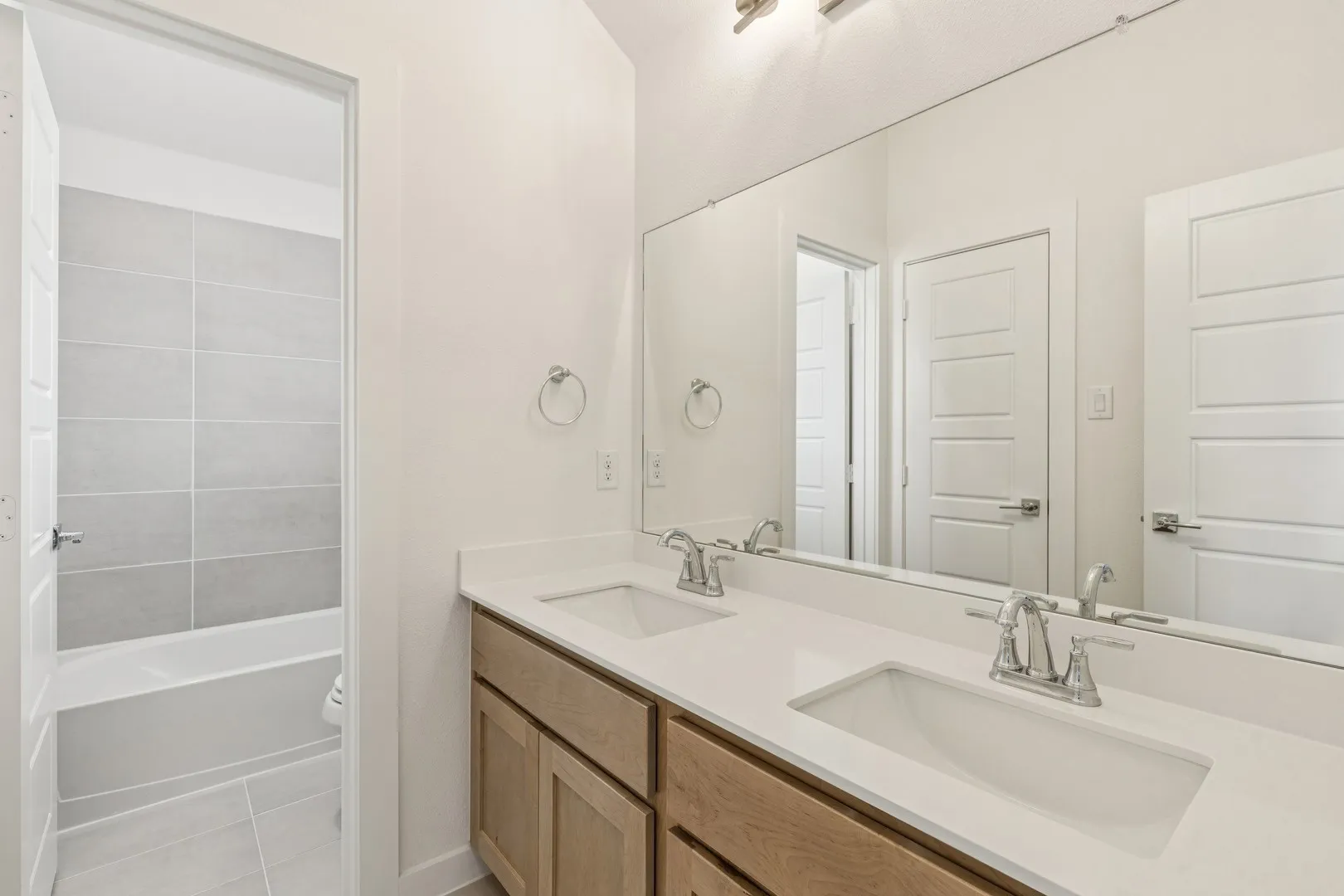 Bathroom in the Da Vinci II home plan by Trophy Signature Homes – REPRESENTATIVE PHOTO