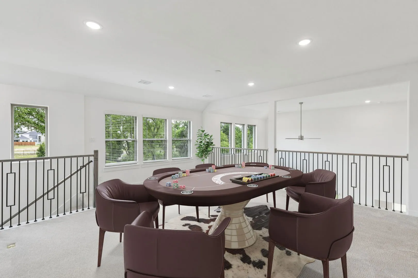 Game Room in the Da Vinci II home plan by Trophy Signature Homes – REPRESENTATIVE PHOTO