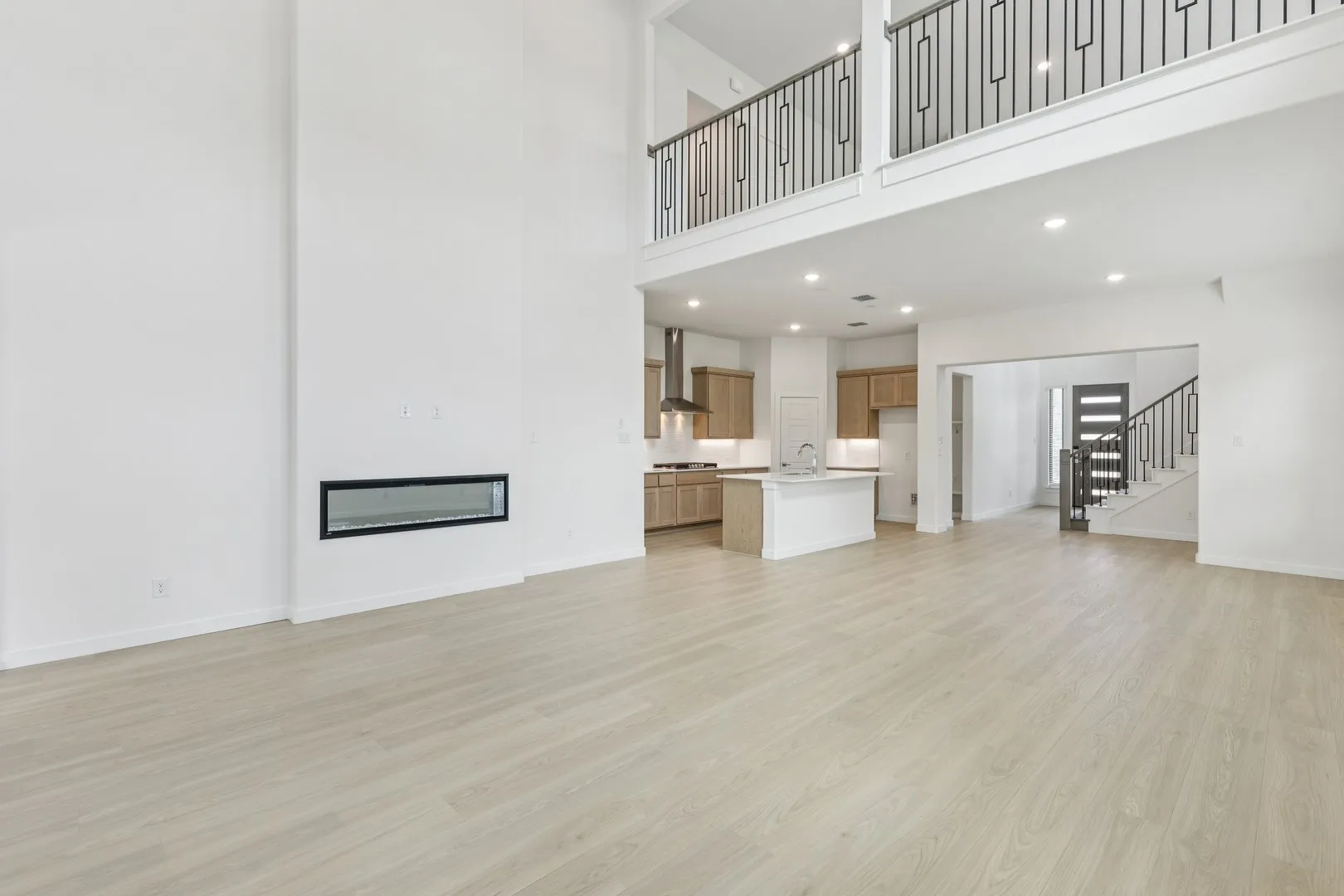 Open Floor Plan in the Da Vinci II home plan by Trophy Signature Homes – REPRESENTATIVE PHOTO